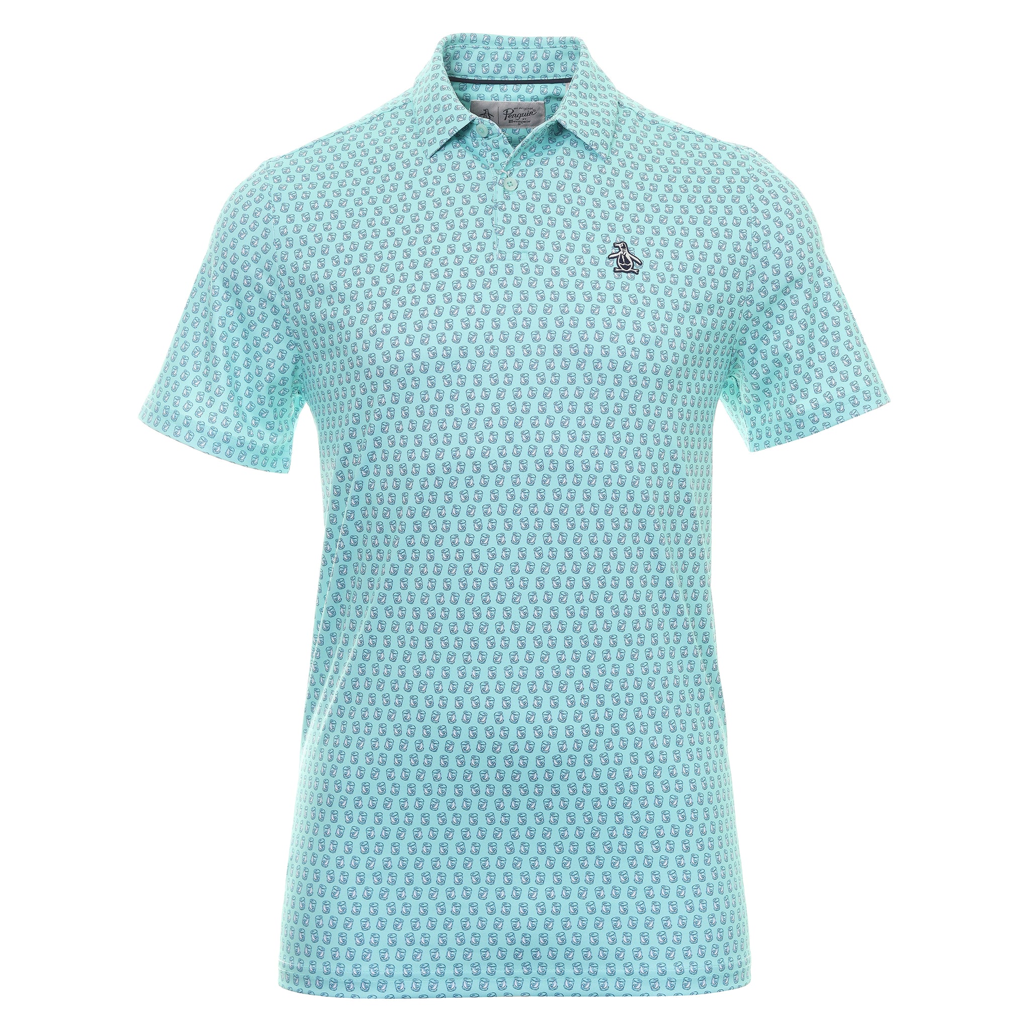 Original Penguin Golf Old Fashioned Print Polo Shirt