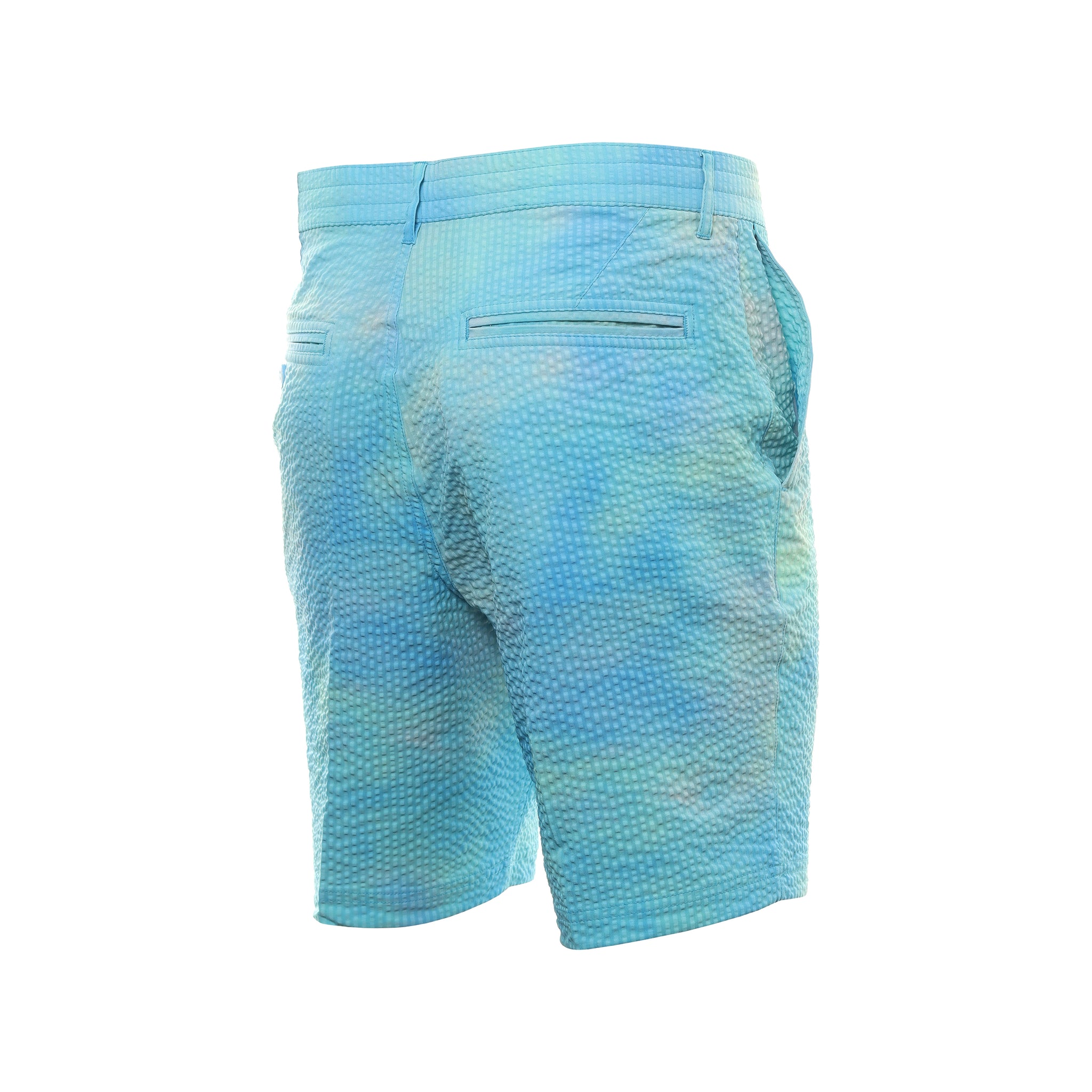 Original Penguin Golf Tie Dye Seersucker Shorts