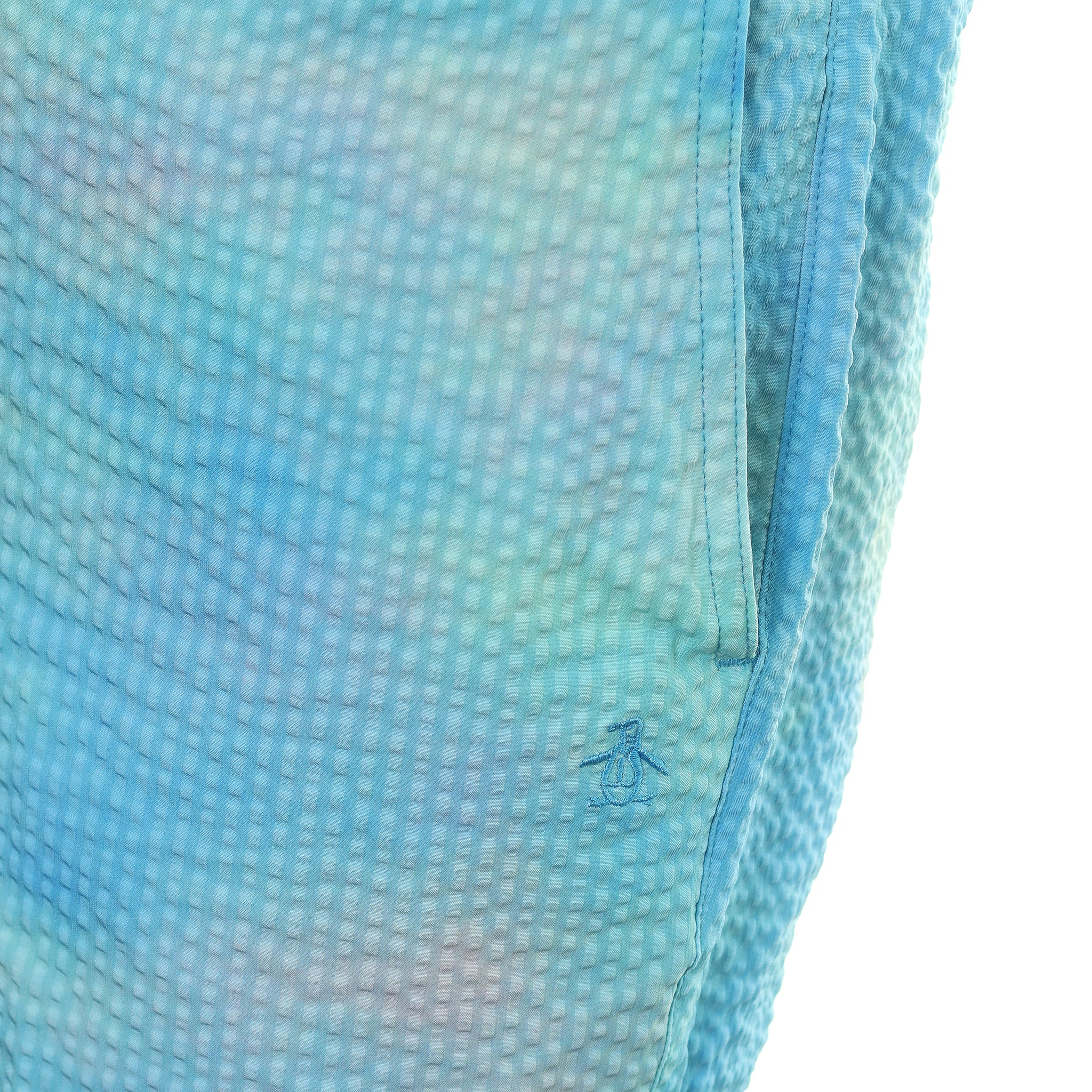 Original Penguin Golf Tie Dye Seersucker Shorts