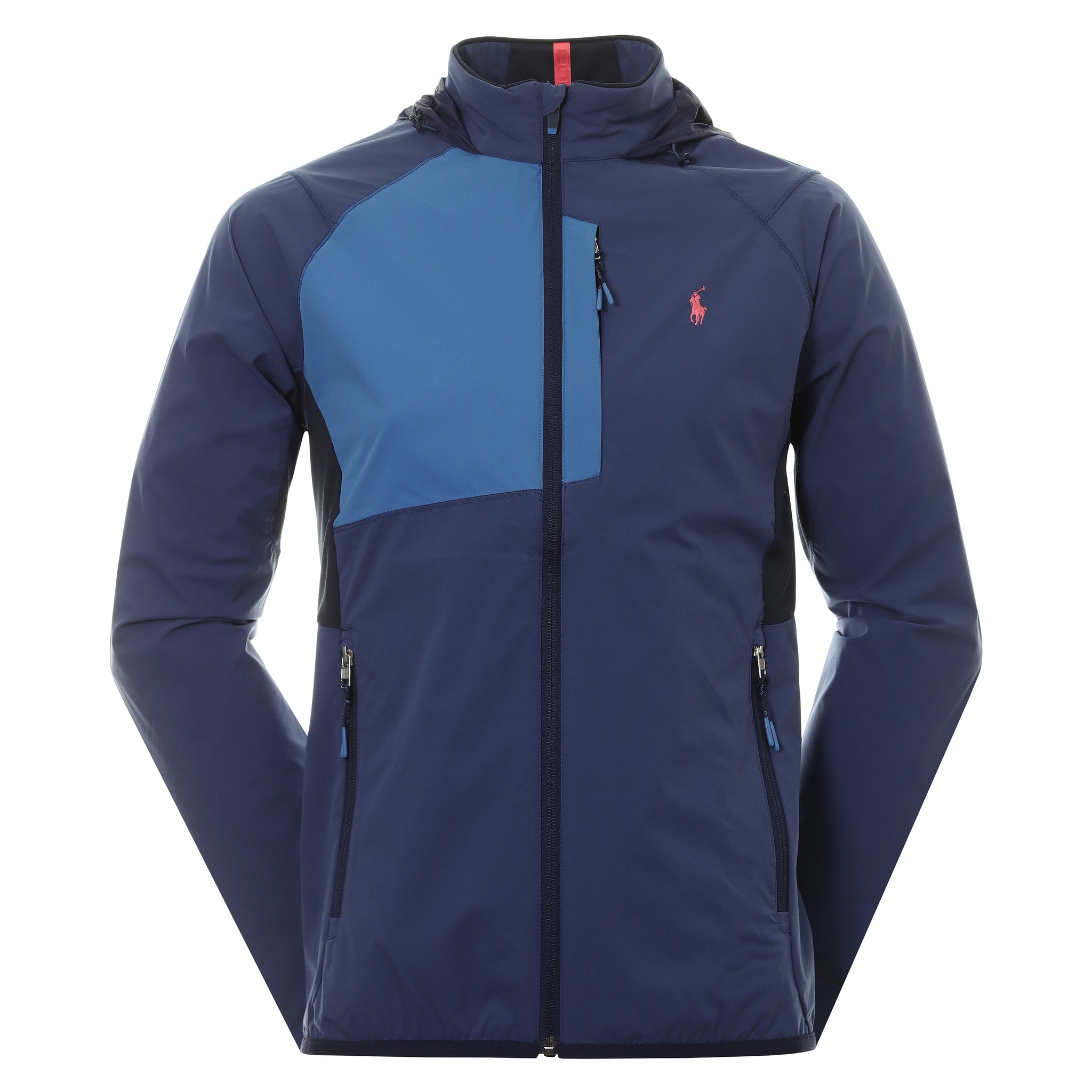 Polo Golf Ralph Lauren Packable Hooded Jacket 710856894 Light Navy 004