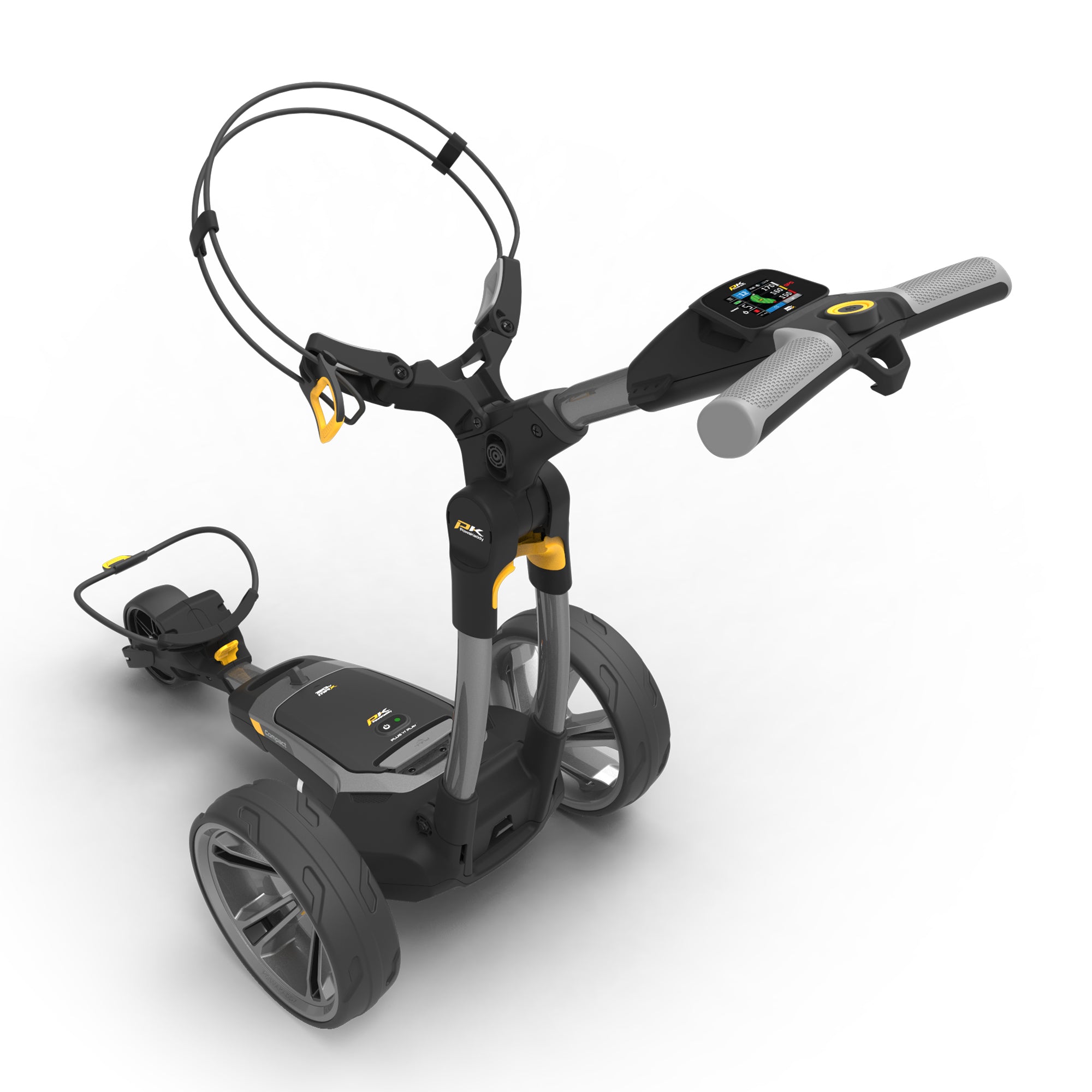 PowaKaddy CT6 GPS Electric Golf Trolley 2023 Gunmetal Function18 PowaKaddy CT6 GPS Electric Golf Trolley 2023 Gunmetal Function18