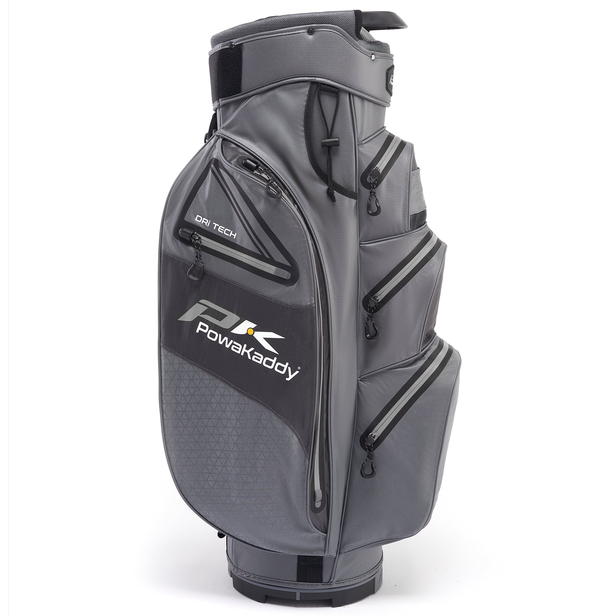 PowaKaddy Dri Tech Cart Golf Bag 025050201 Gun Black Function18