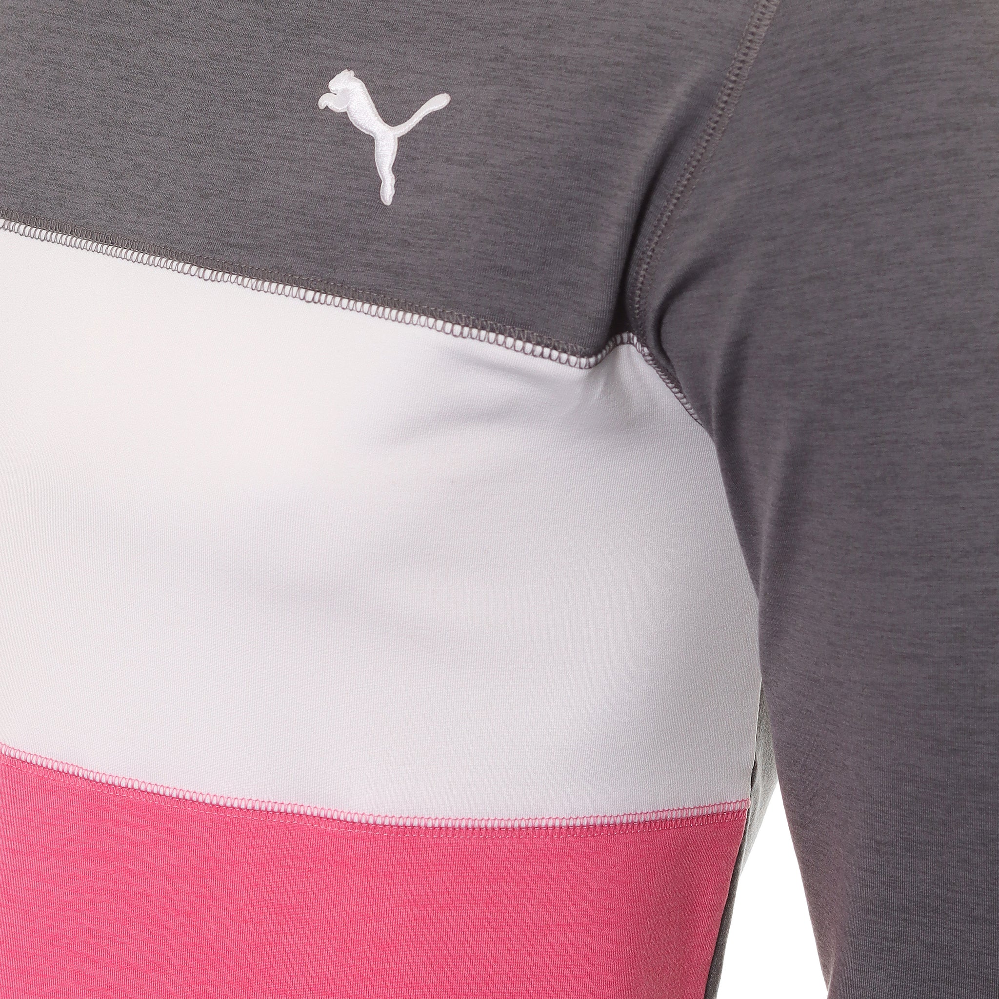 Puma Golf Cloudspun Colourblock Crew Neck