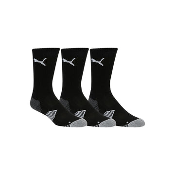 Puma Golf Essential Crew Cut Socks - 3 Pack Black 02