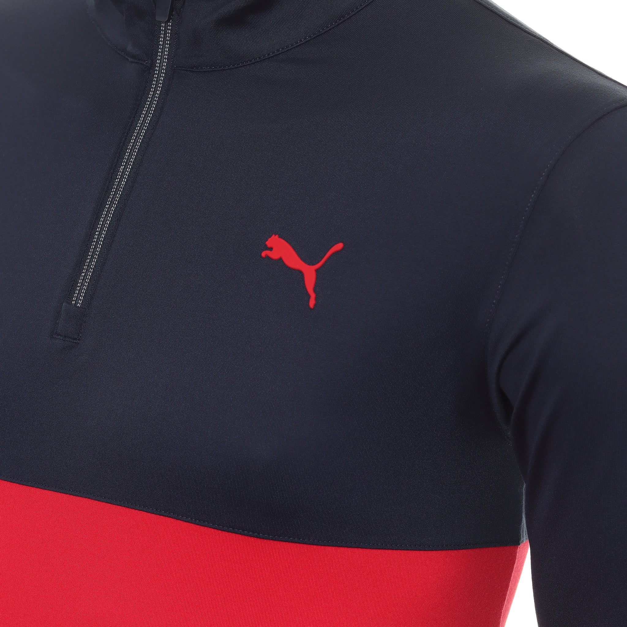 Puma Golf Gamer Colour Block 1/4 Zip