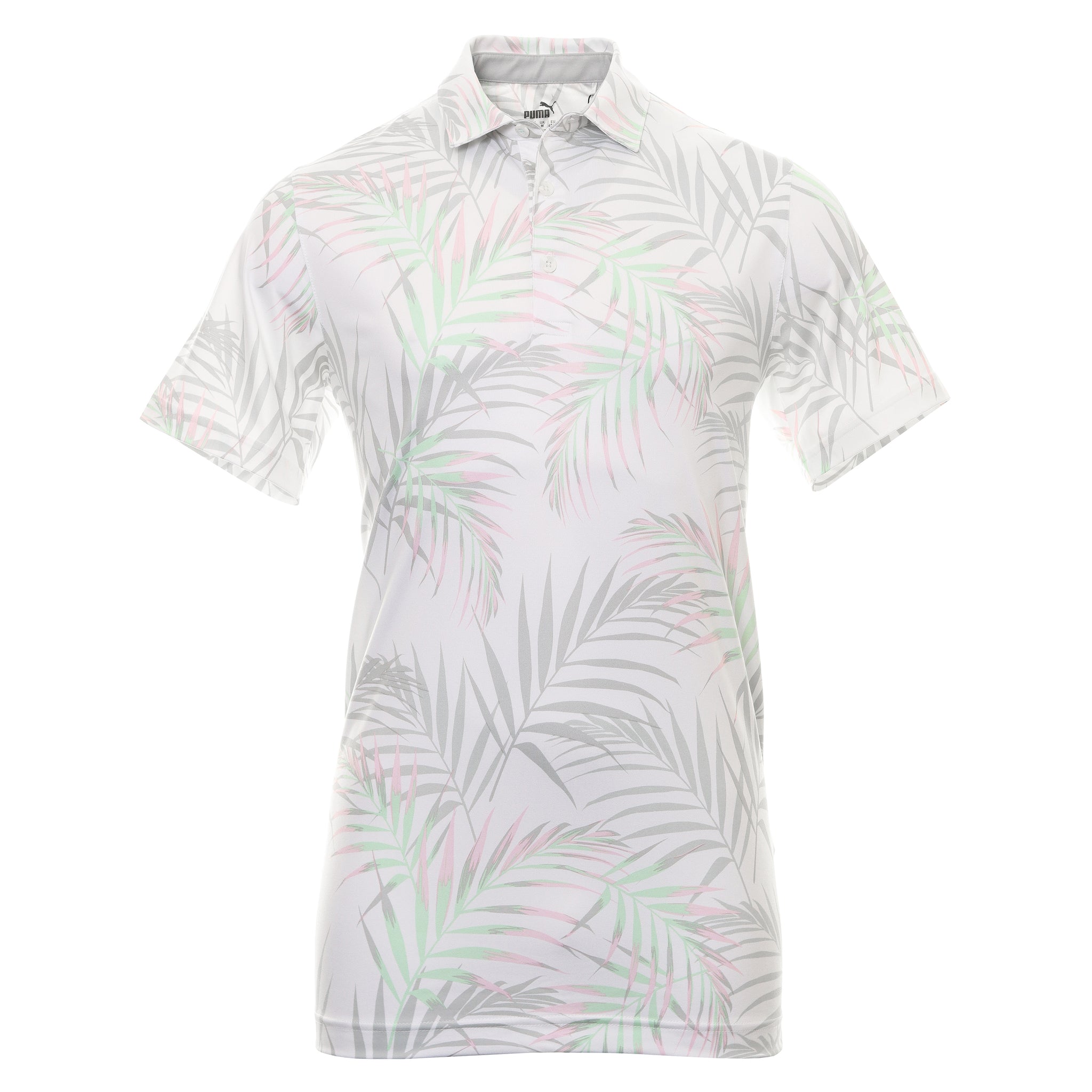 Puma Golf Palm Leaf Polo Shirt