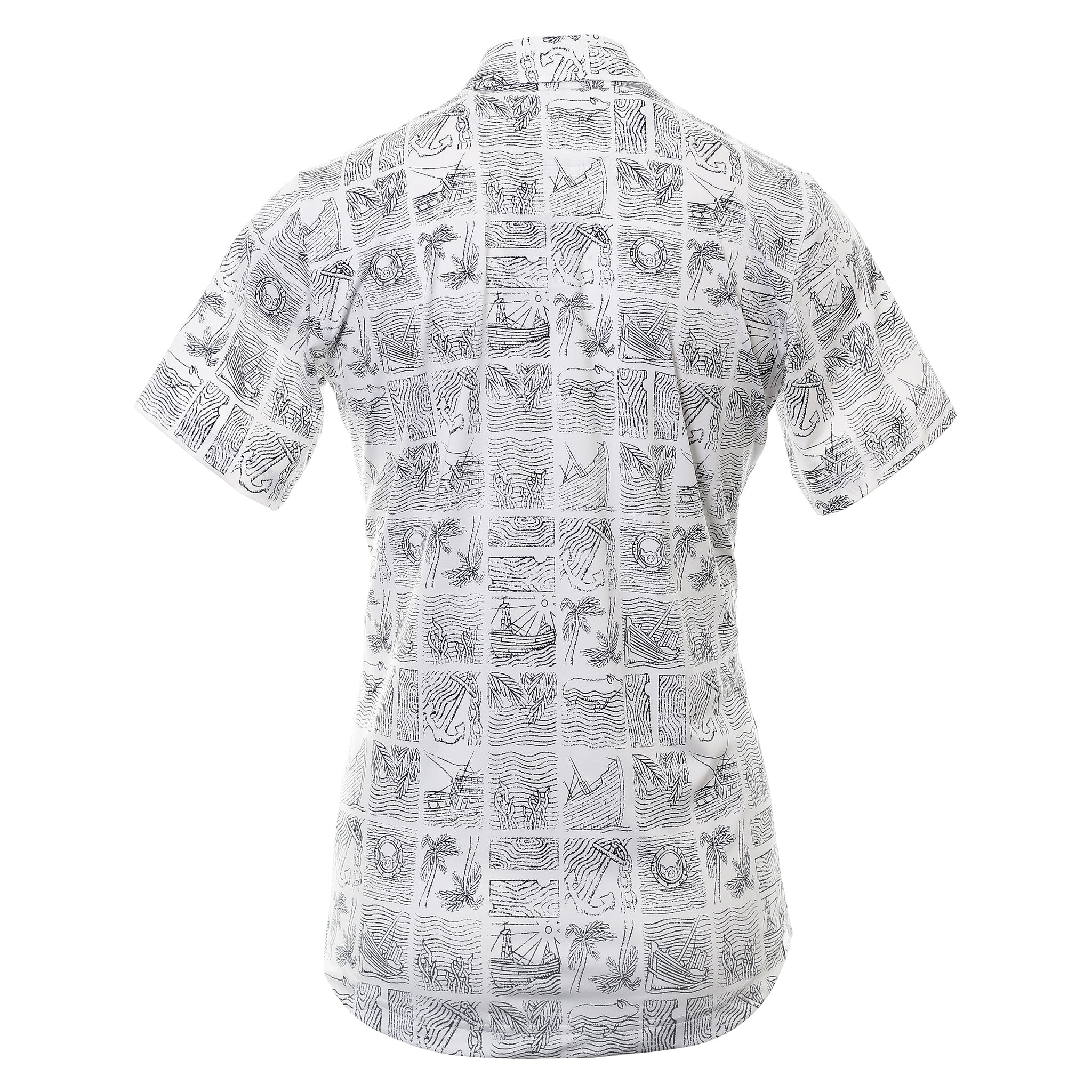 Puma Golf Shipwrecked Button Down Shirt 533788 Bright White Navy Blazer