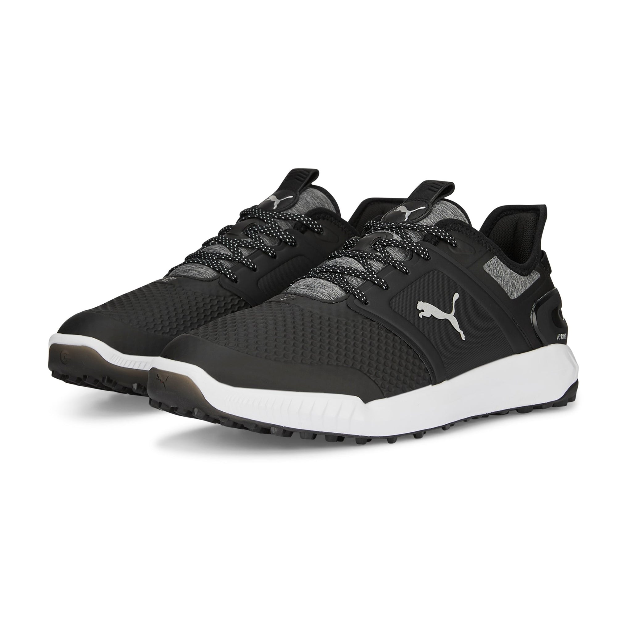 Puma Ignite Elevate Golf Shoes Puma Black/Silver 02
