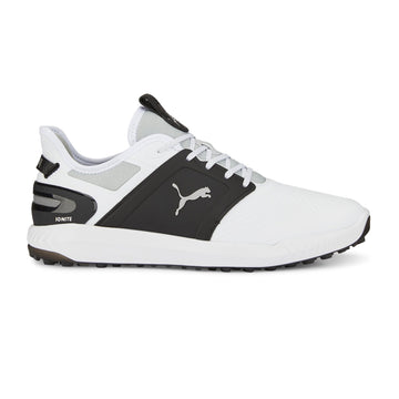 Puma Ignite Elevate Golf Shoes White/Black/Silver 06