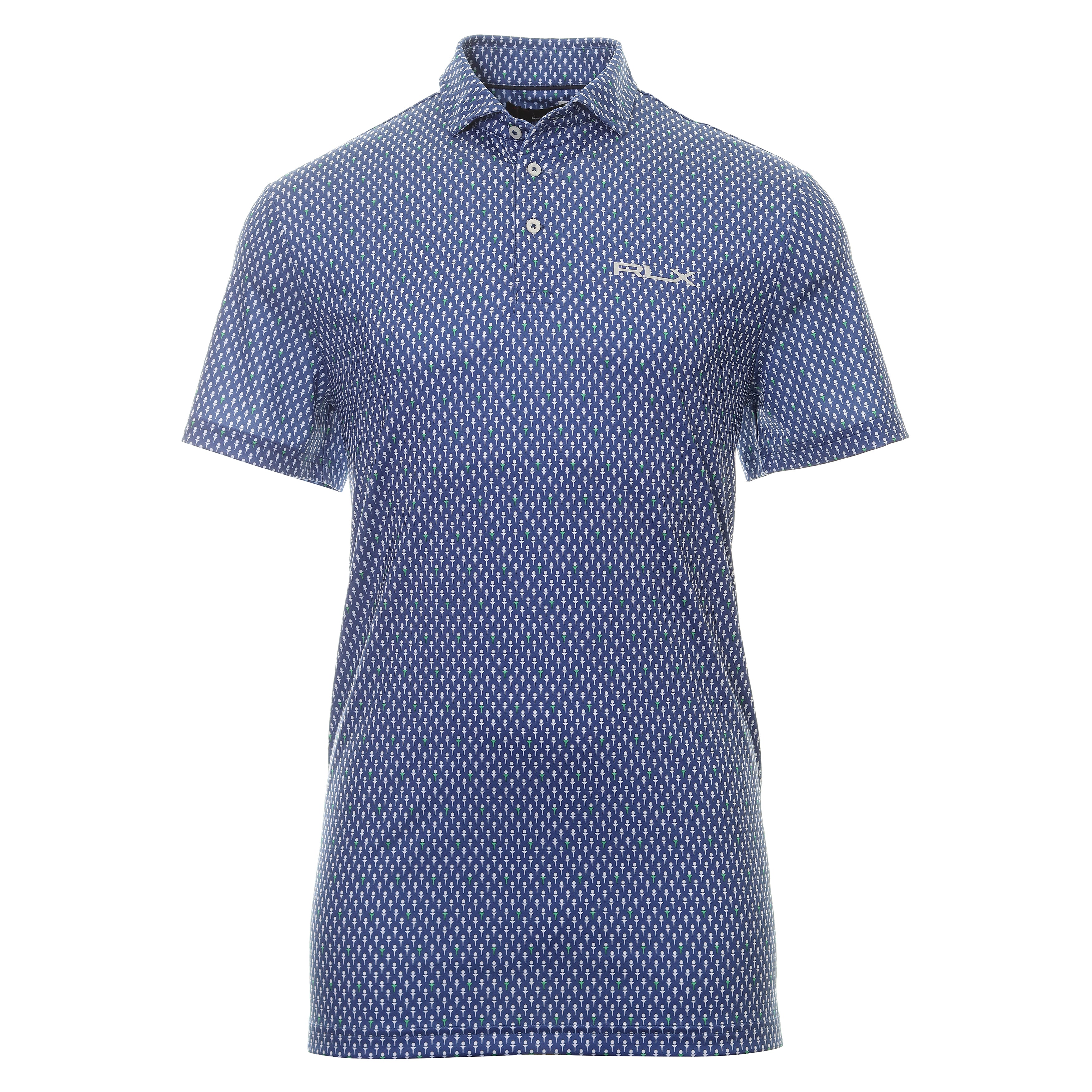 RLX Ralph Lauren Graphic Print Polo Shirt 785904409 Ball And Tee Royal rlx-ralph-lauren-graphic-print-polo-shirt-785904409-ball-and-tee-royal