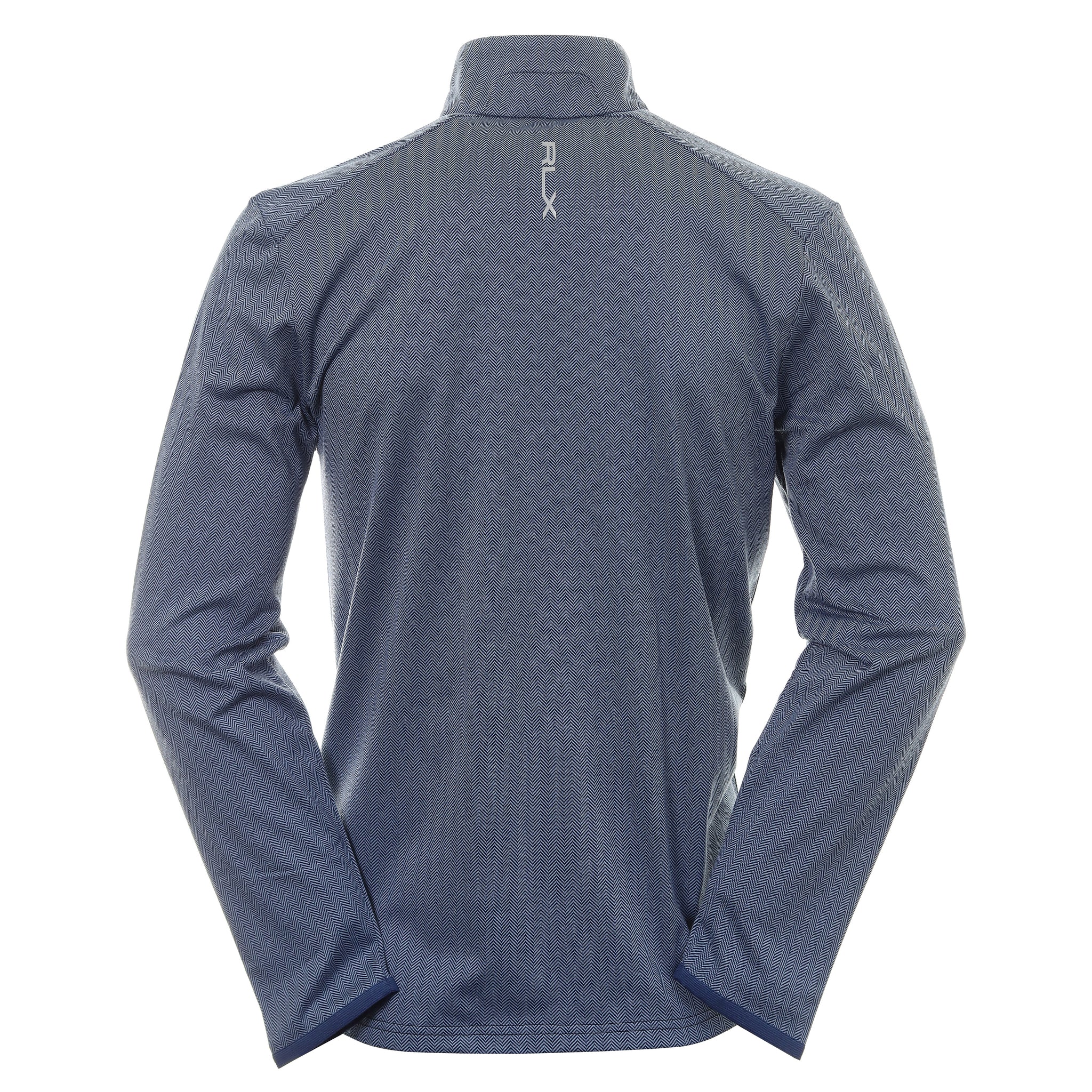 RLX Ralph Lauren Stretch Jersey Half Zip 785875231 Clubhouse Herringbone 001 & Function18