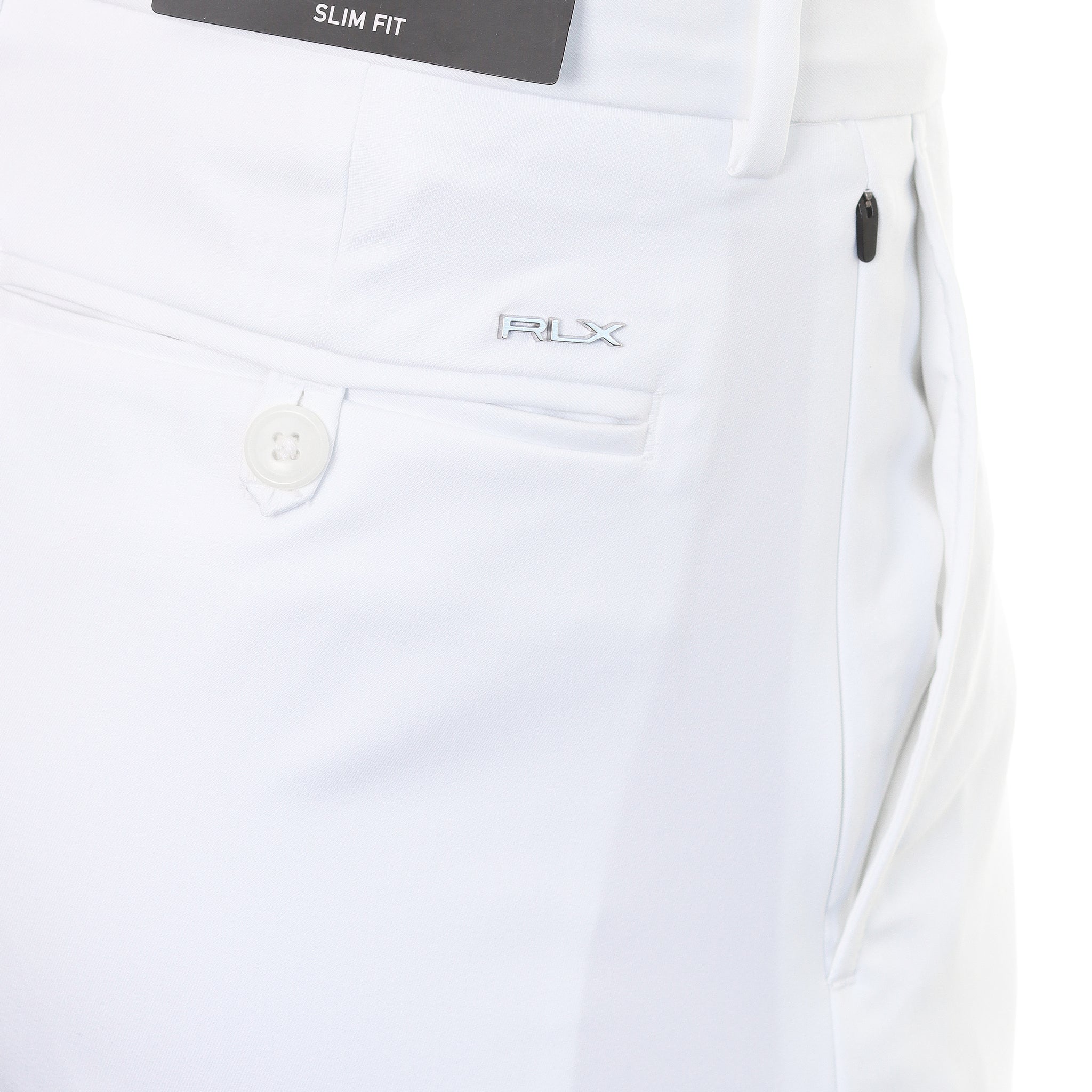 RLX Ralph Lauren Stretch Slim Fit Trouser 785880713 White 007 & Function18