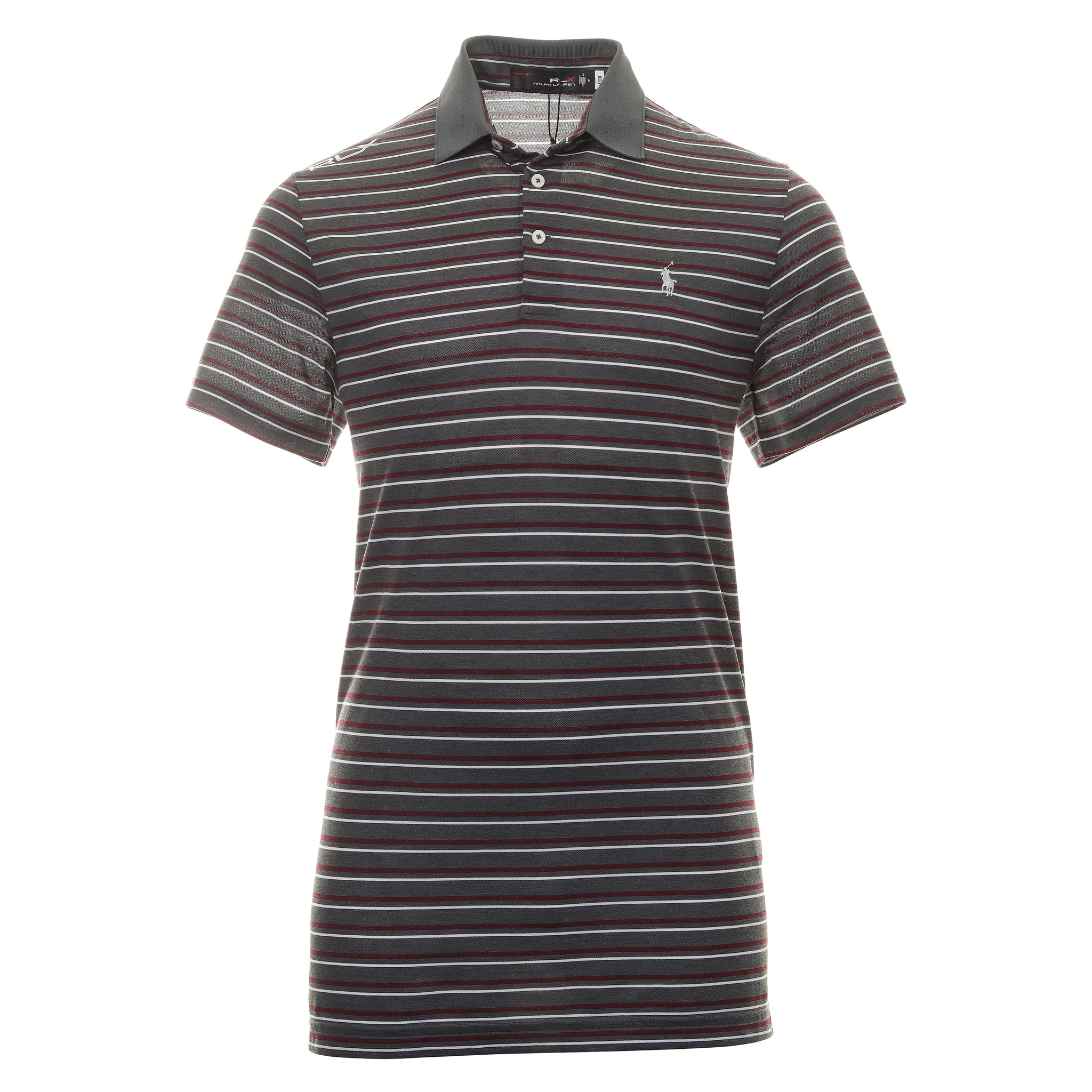 RLX Ralph Lauren Tour Pique Stripe Polo Shirt