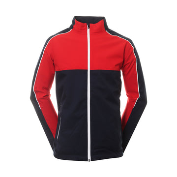 Sunderland Golf Matterhorn Waterproof Jacket Navy/Red/White
