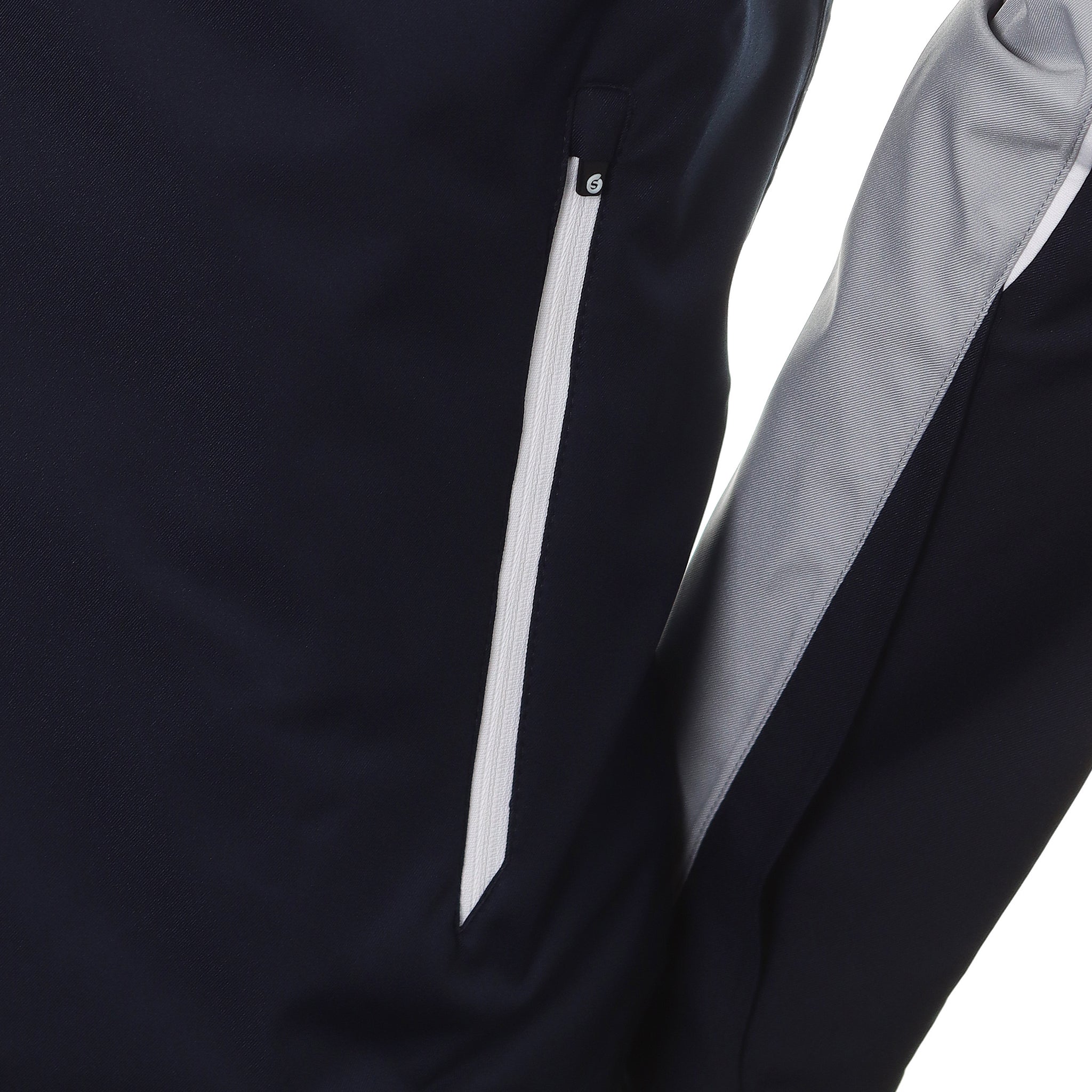 Sunderland Golf Matterhorn Waterproof Jacket Navy/Silver/White