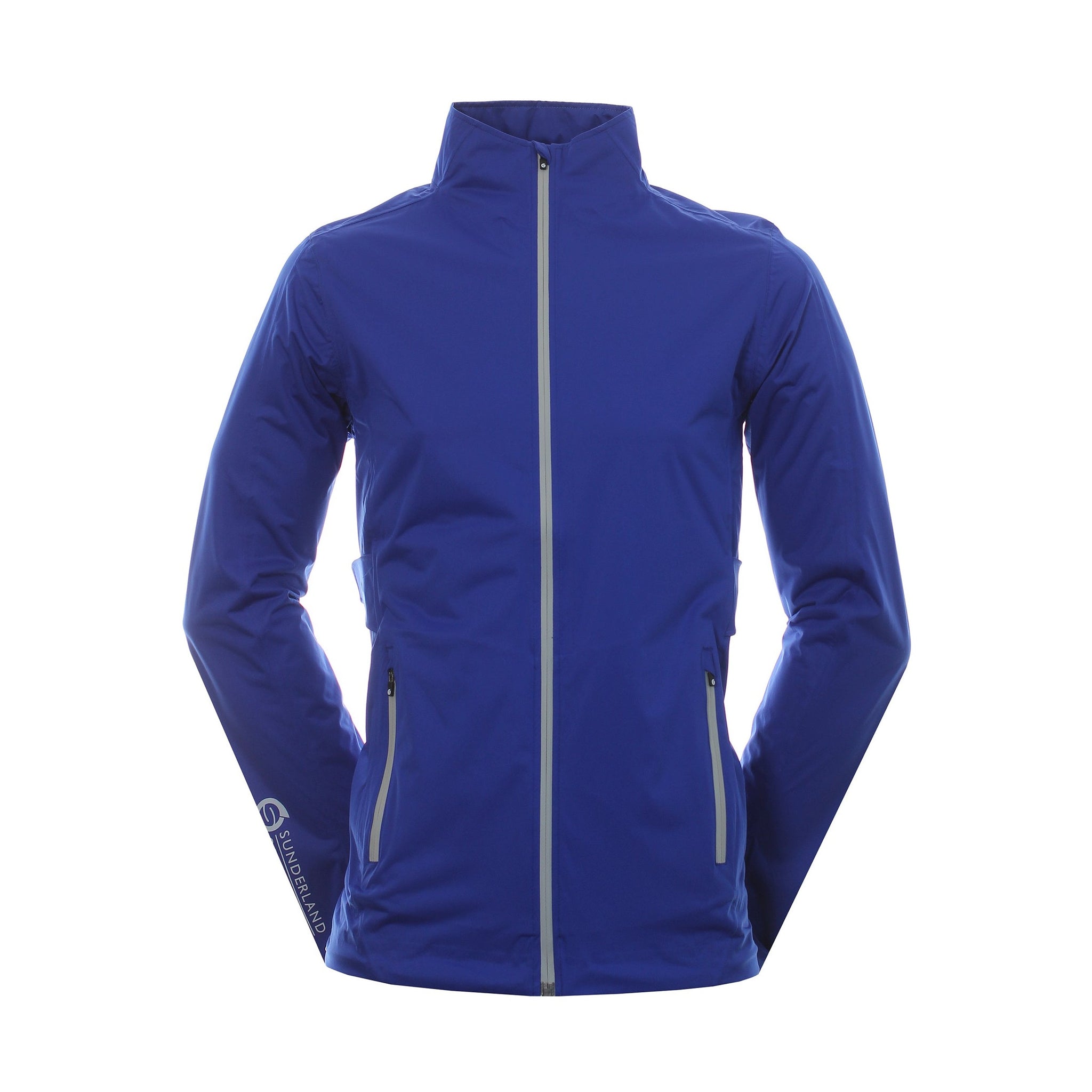 Sunderland Golf WhisperDry Pro-Lite Waterproof Jacket Electric Blue/Silver