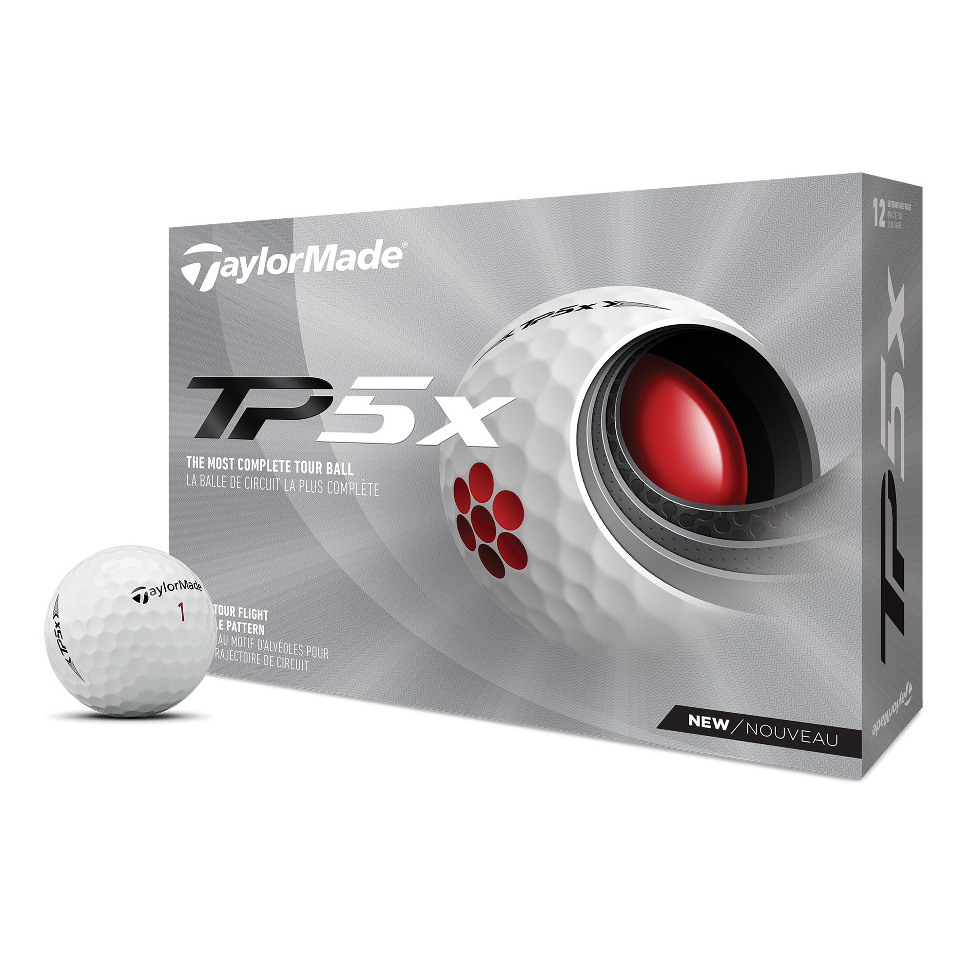 TaylorMade TP5x Golf Balls 2021