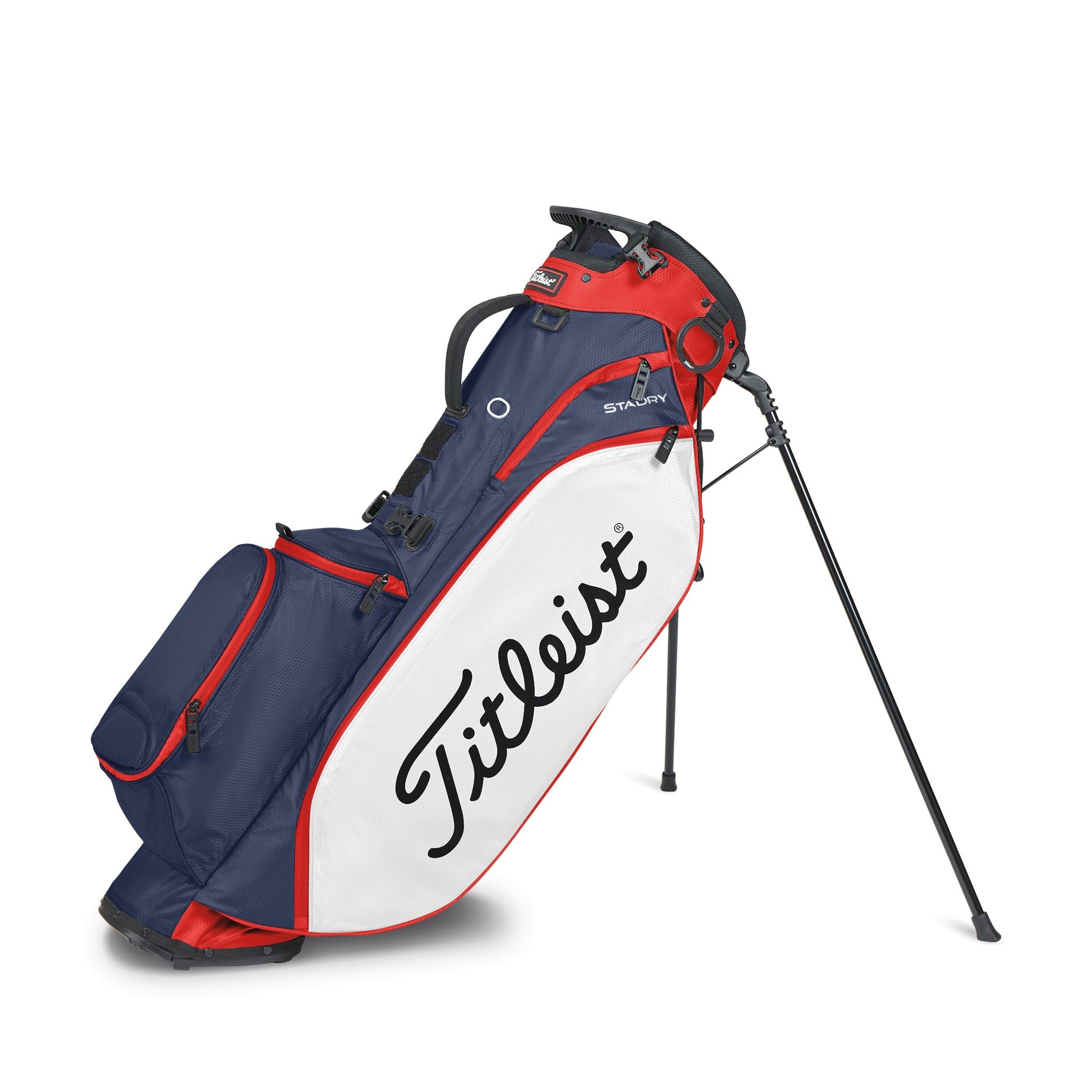 Titleist Players 4 StaDry Stand Golf Bag Navy/White/Red 416