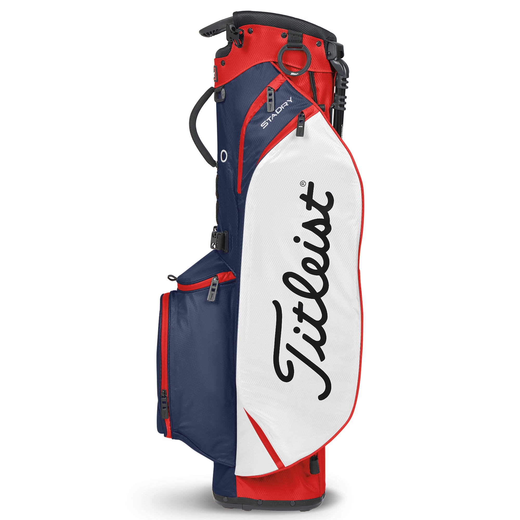 Titleist Players 4 StaDry Stand Golf Bag Navy/White/Red 416