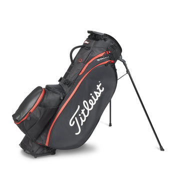 Titleist Players 5 StaDry Stand Golf Bag Black/Black/Red 006