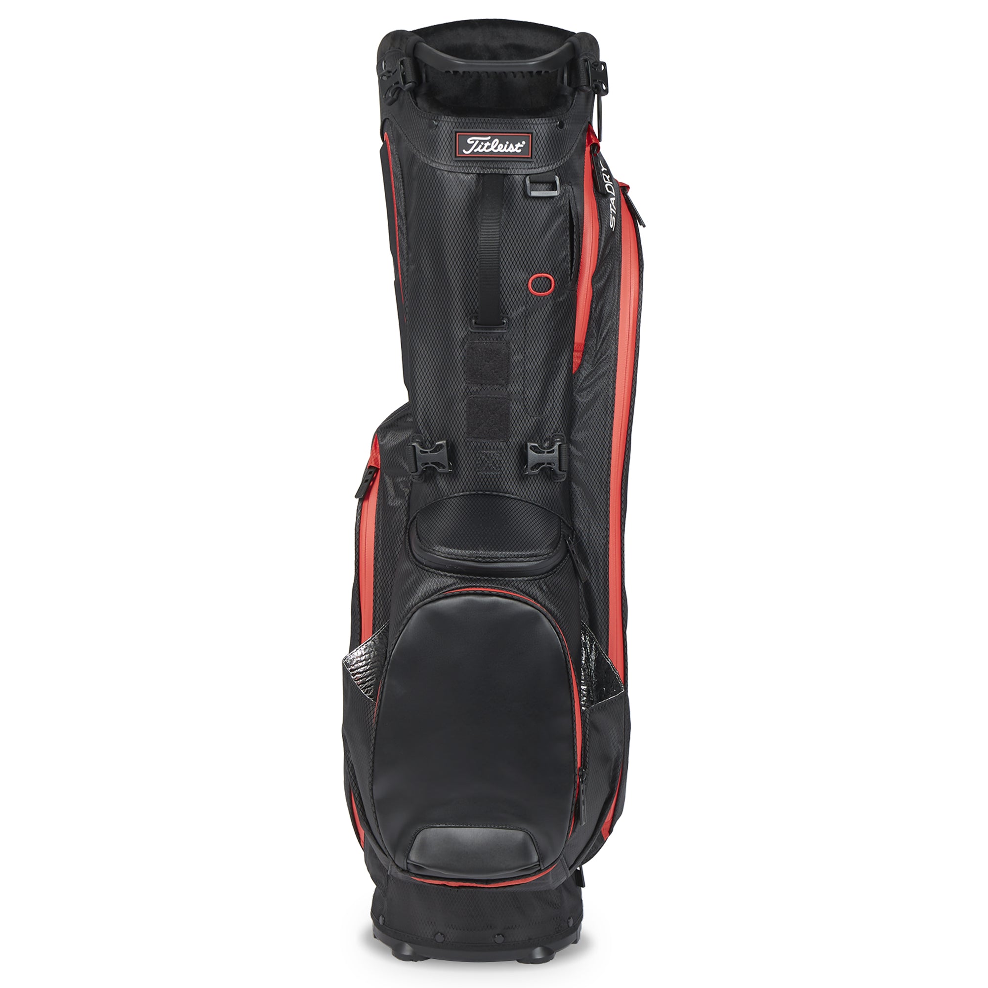Titleist Players 5 StaDry Stand Golf Bag Black/Black/Red 006
