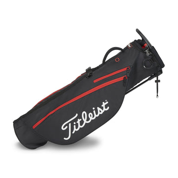 Titleist Premium Carry Golf Bag Black/Black/Red 006