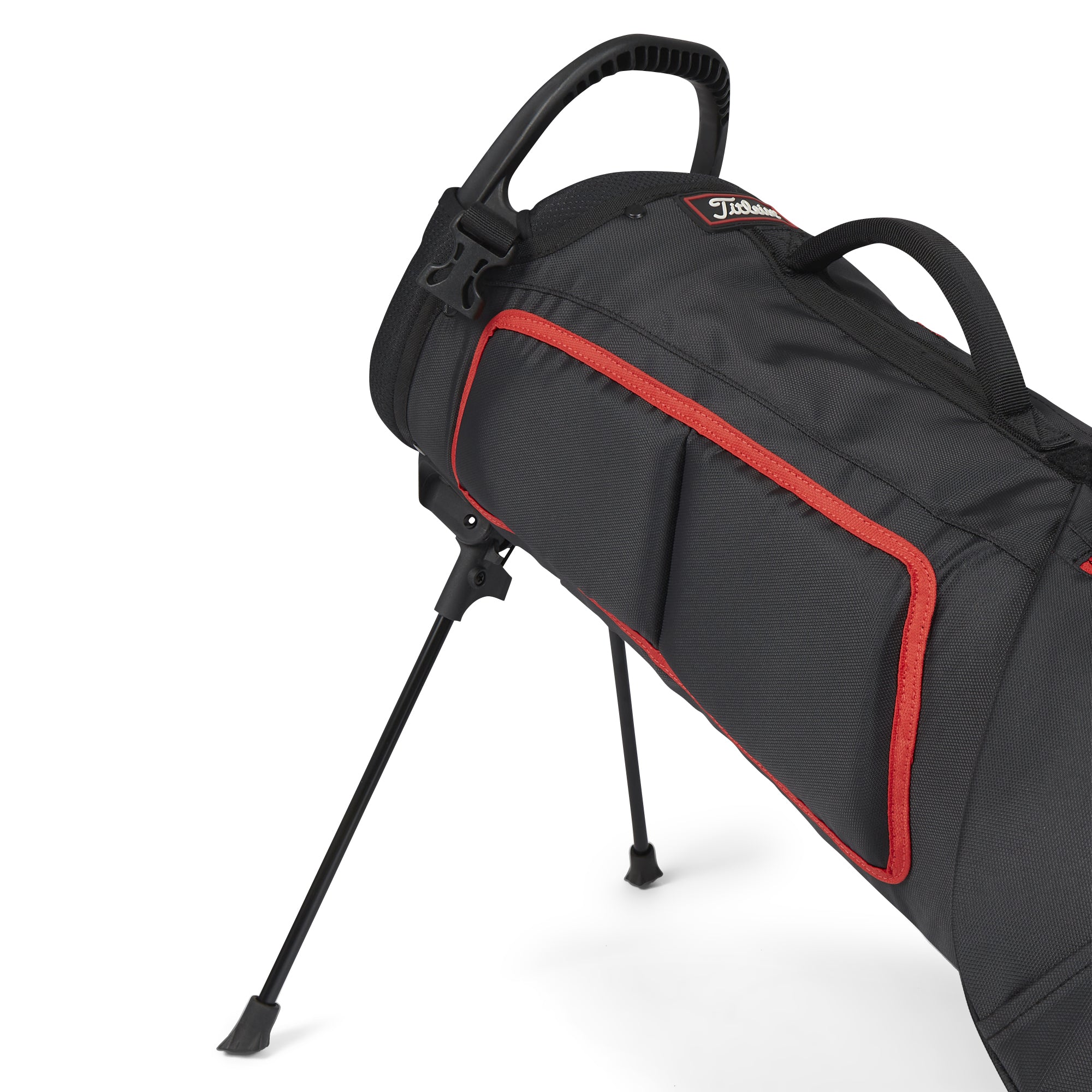 Titleist Premium Carry Golf Bag Black/Black/Red 006