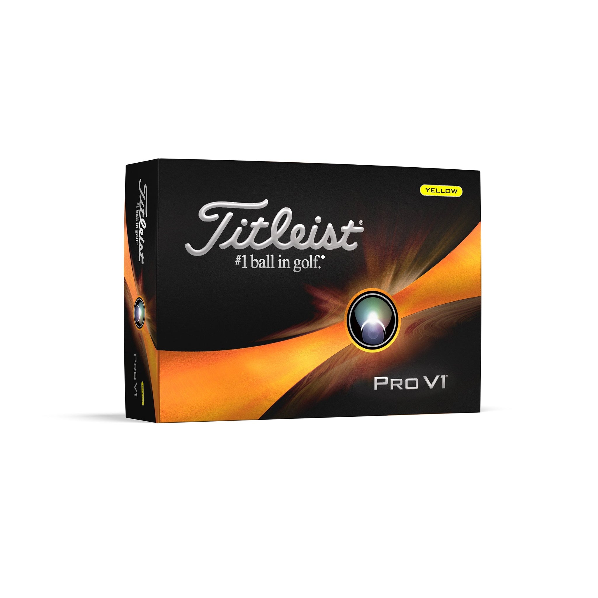 Titleist Pro V1 Golf Balls 2023 Yellow
