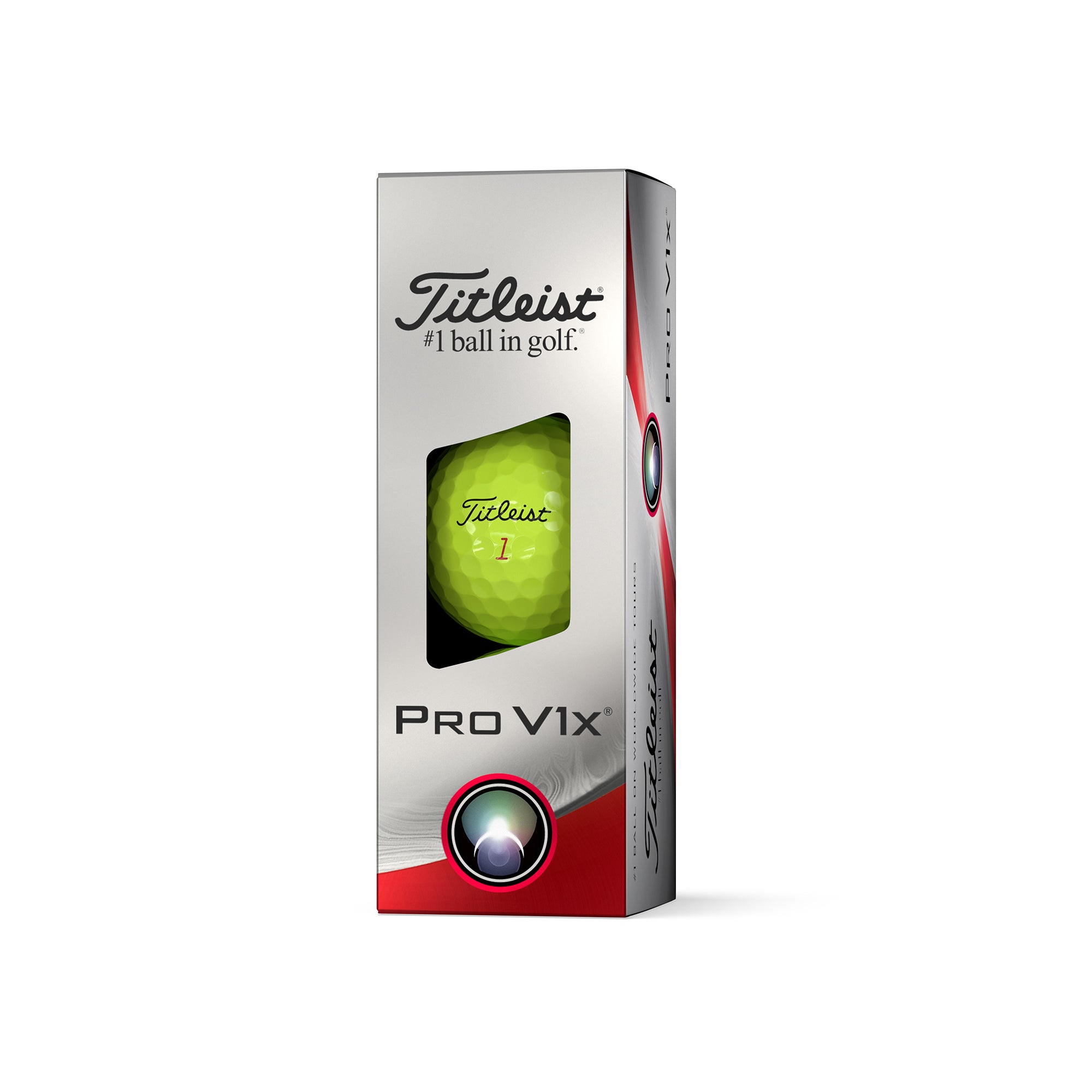 Titleist Pro V1x Golf Balls 2023 Yellow