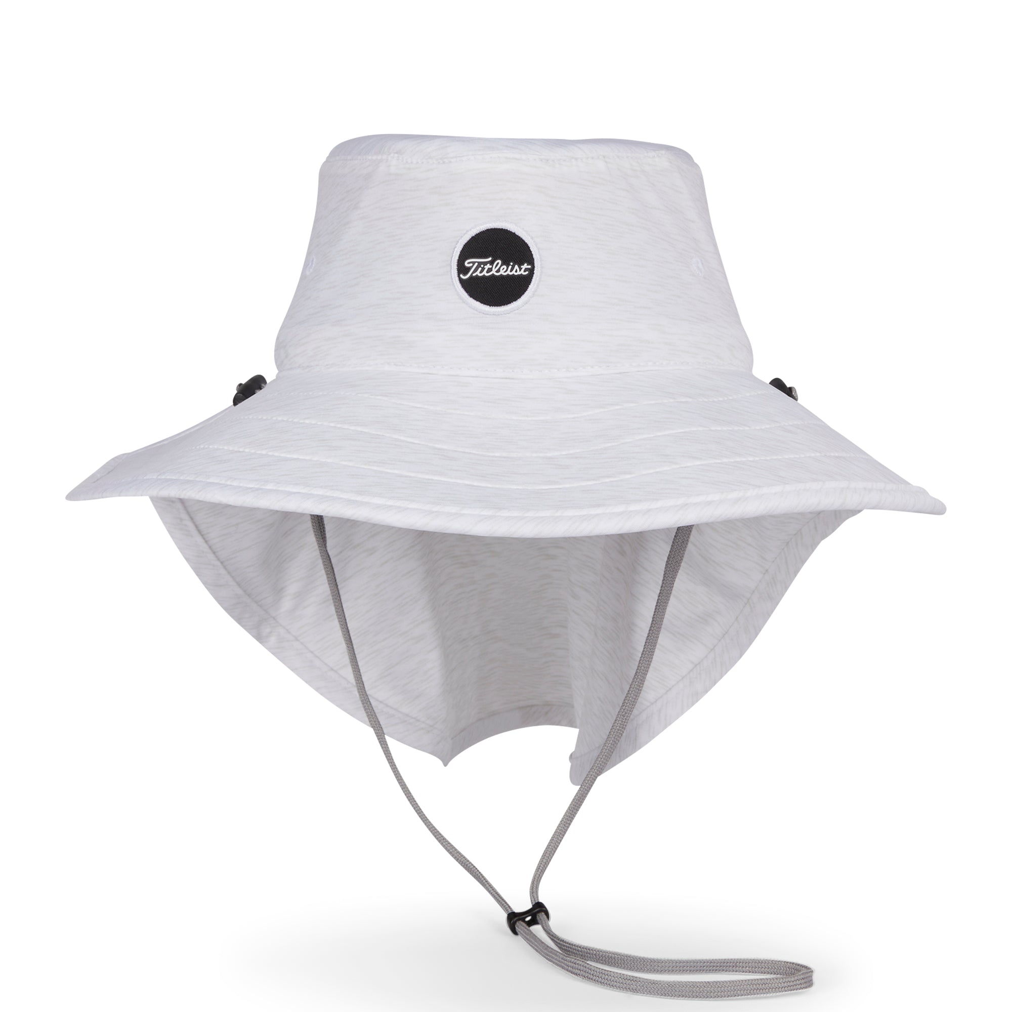 Titleist StaCool Aussie Dropback Hat TH23SADE-1H Heathered White Black ...