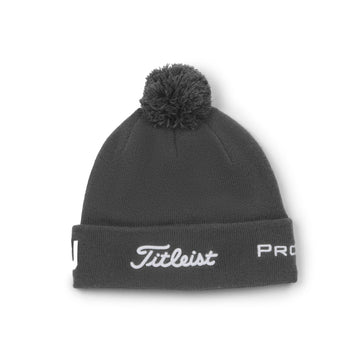 Titleist Tour Pom Pom Beanie Charcoal/White 0C1