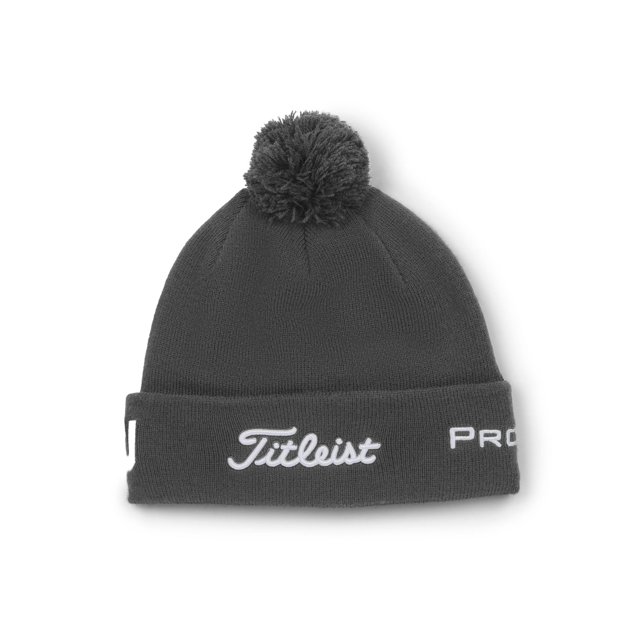 Titleist Tour Pom Pom Beanie Charcoal/White 0C1