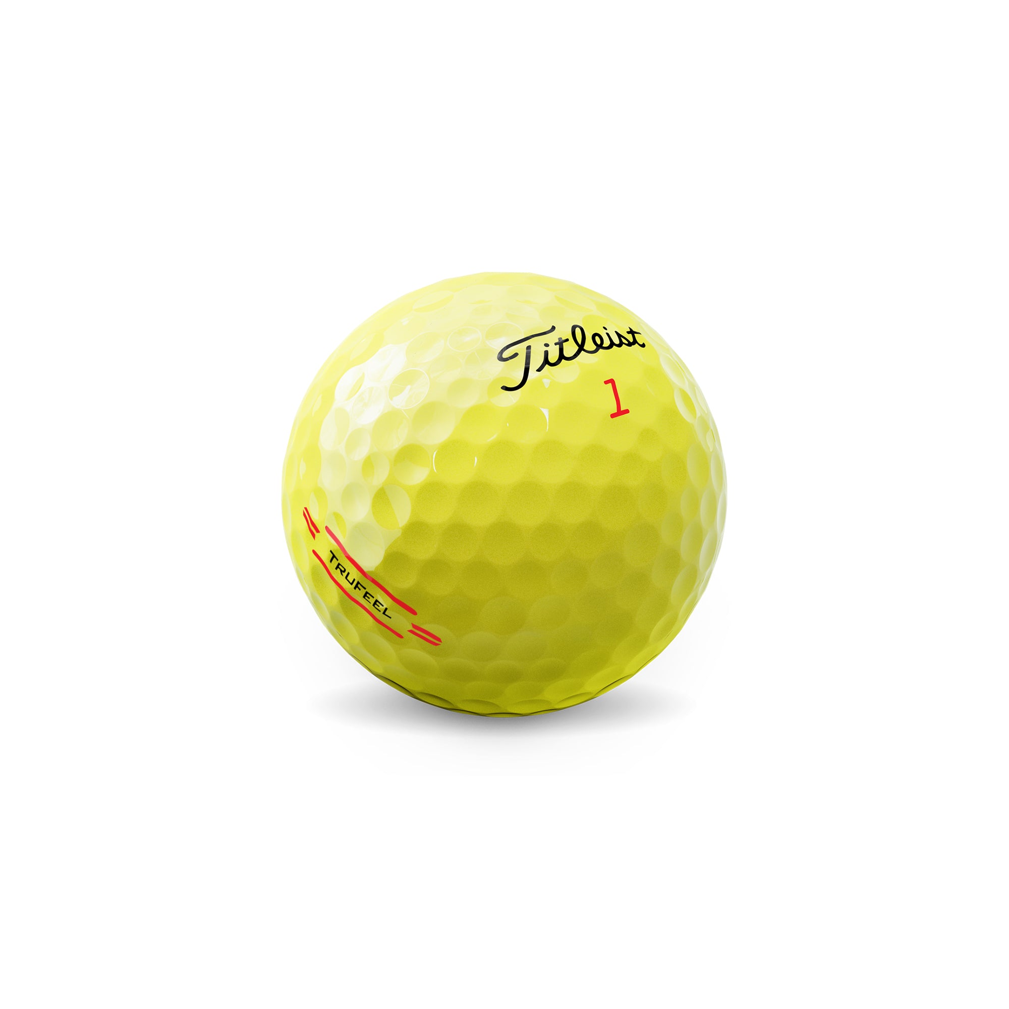 Titleist TruFeel Golf Balls T6135S Yellow | Function18