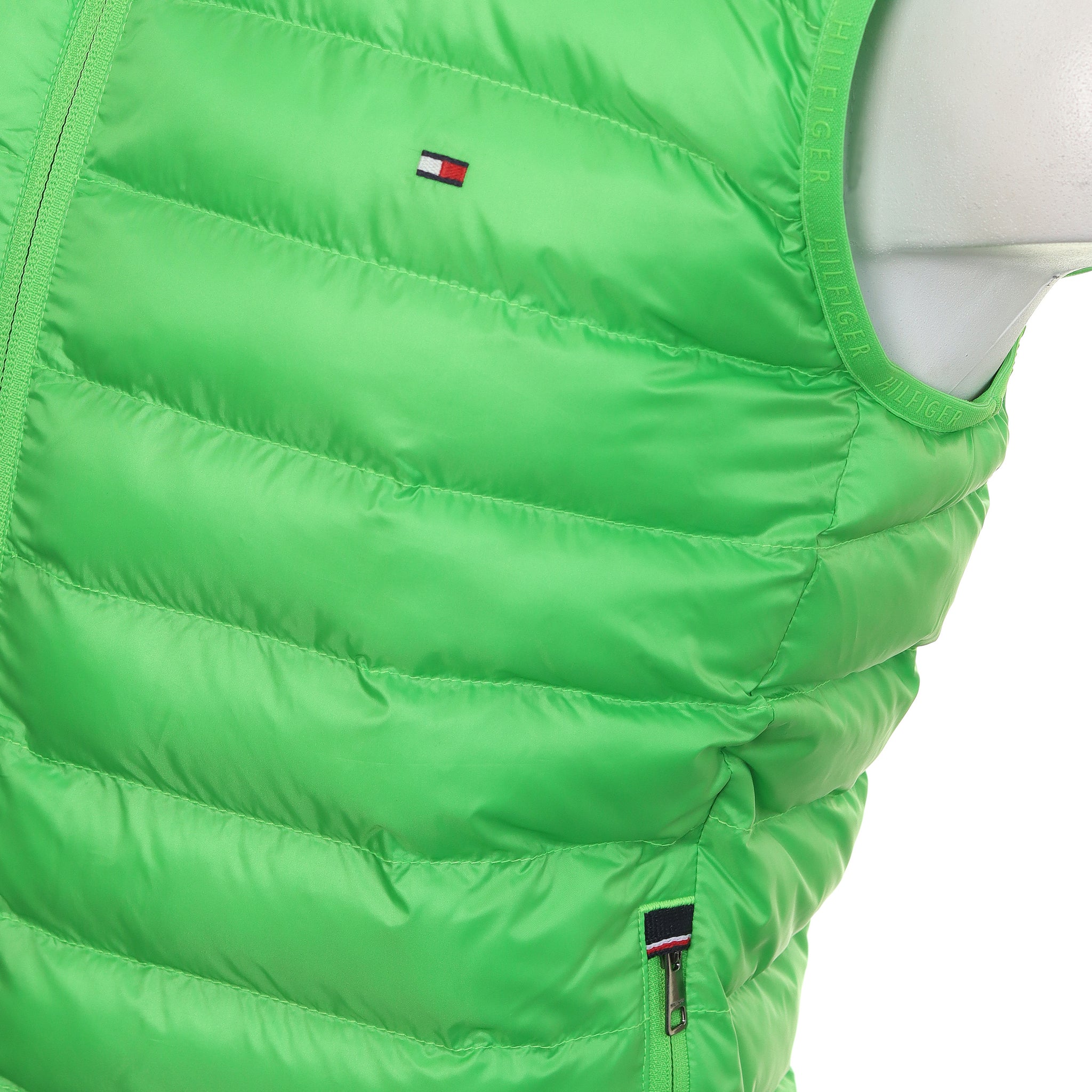 Tommy Hilfiger Packable Recycled Vest Spring Lime LWY