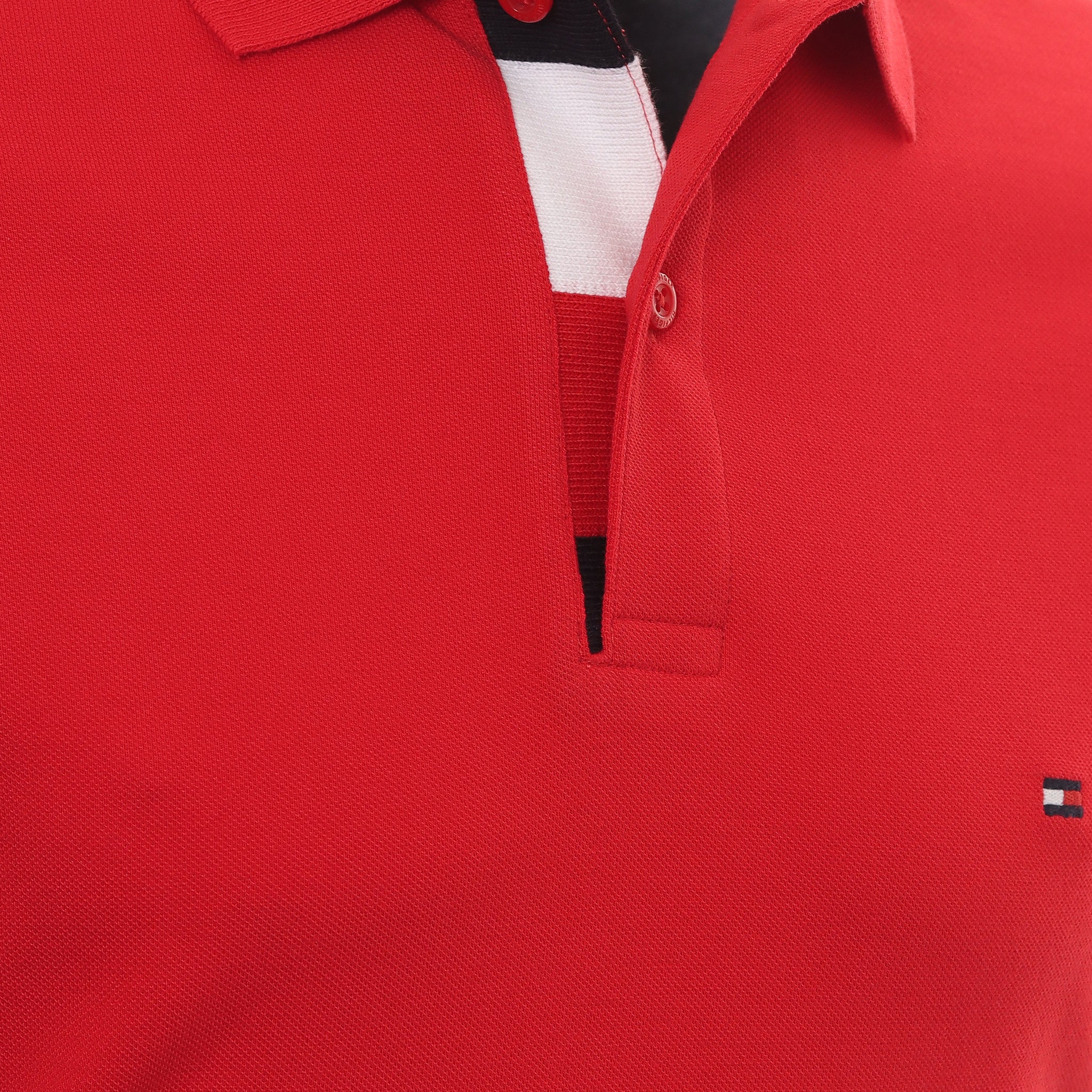 Tommy Hilfiger RWB Placket Polo Shirt