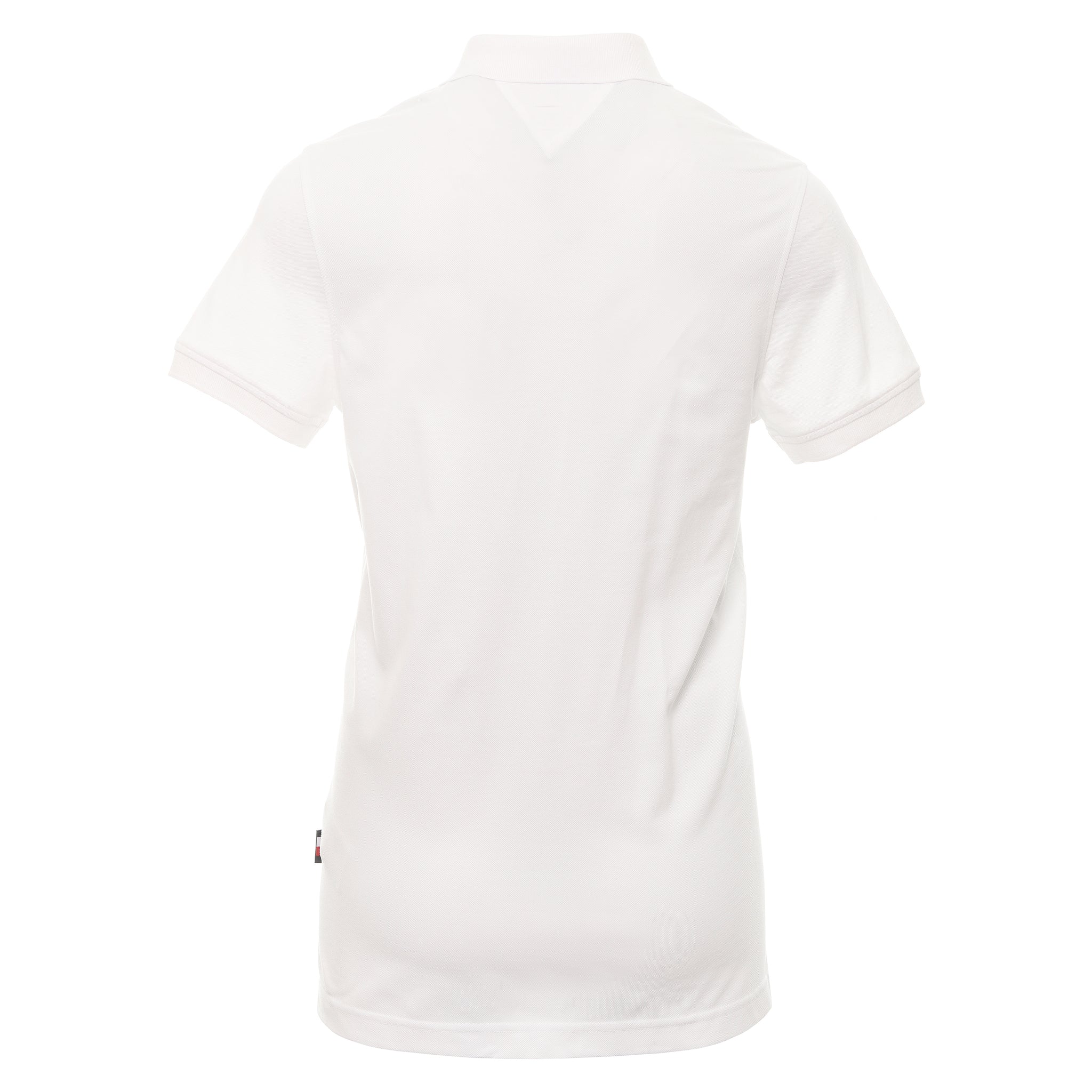 Tommy Hilfiger RWB Placket Polo Shirt White YBR