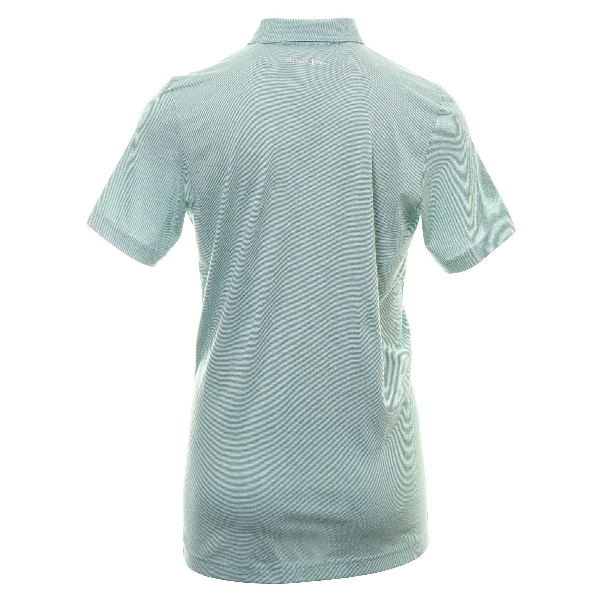 TravisMathew Zinna Polo Shirt Heather Beryl Green