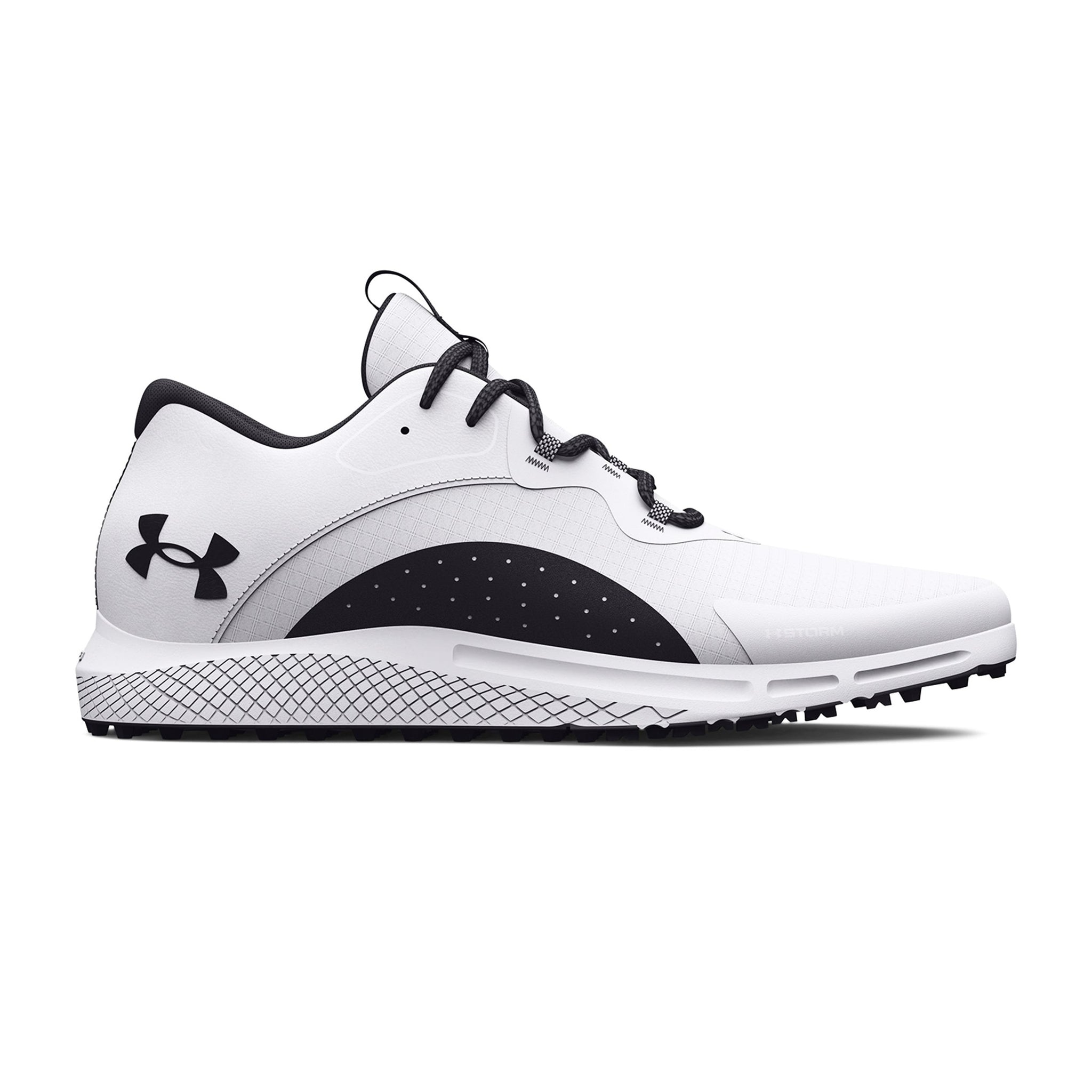 Under Armour Charged Draw 2 SL Golf Shoes White 100