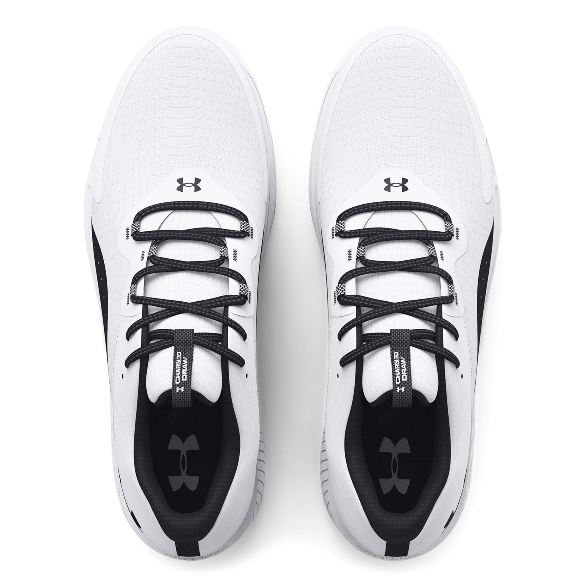 Under Armour Charged Draw 2 SL Golf Shoes White 100