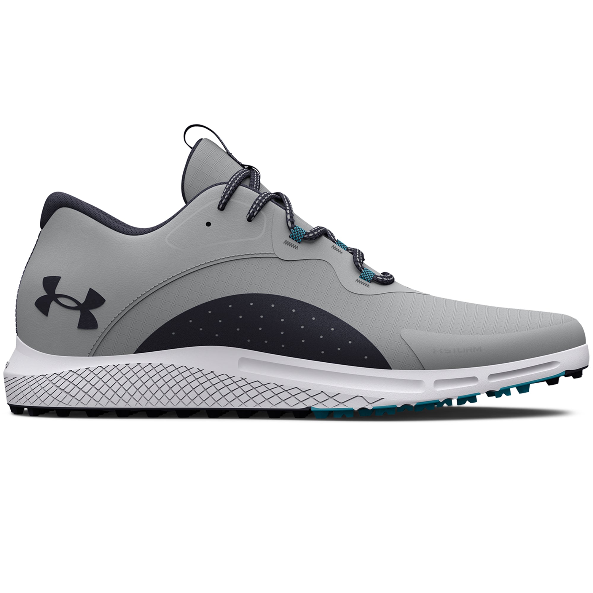 Under Armour Charged Draw 2 SL Golf Shoes 3026399 Mod Grey Midnight ...
