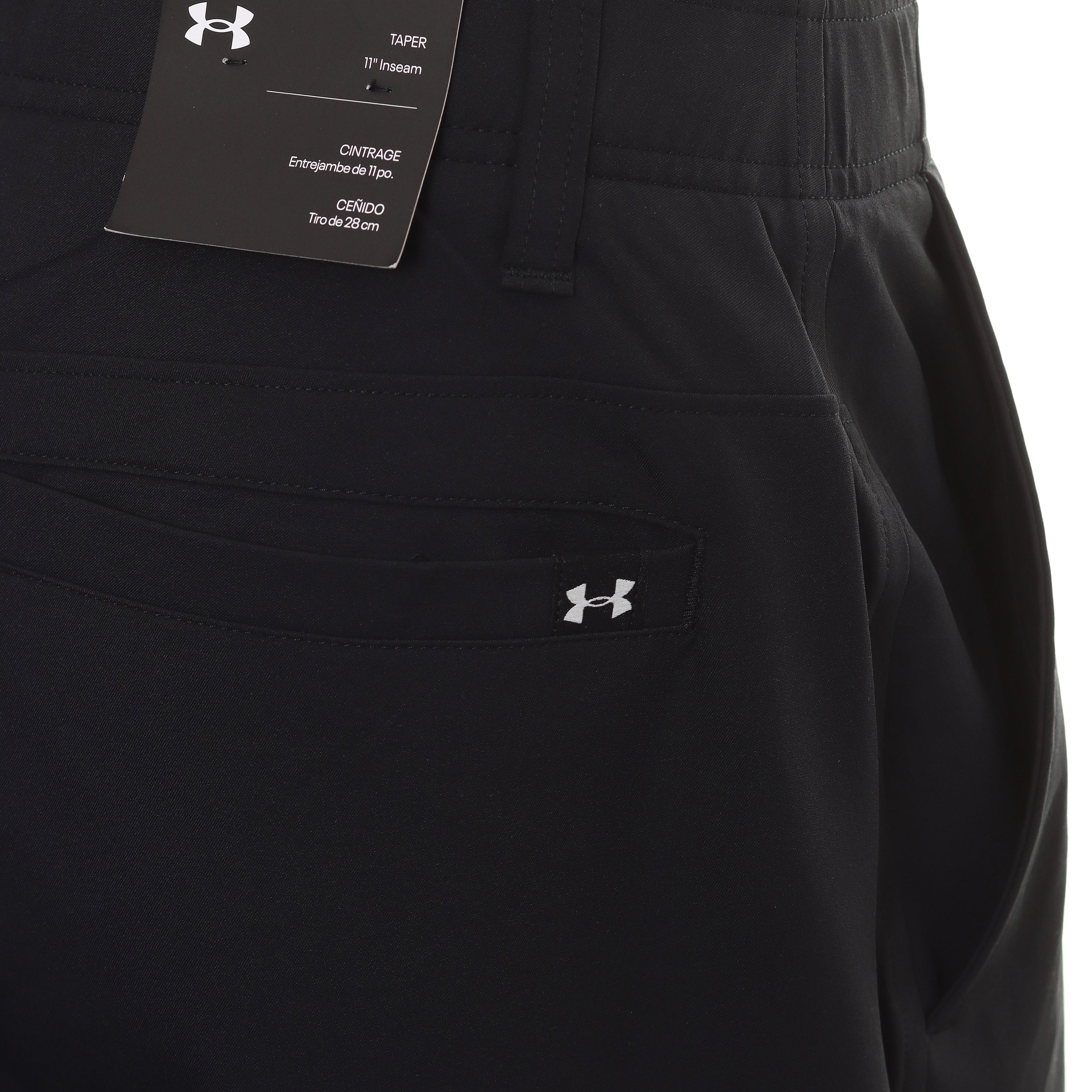 Under Armour Golf UA Drive Tapered Shorts 1370086 Black 001 & Function18