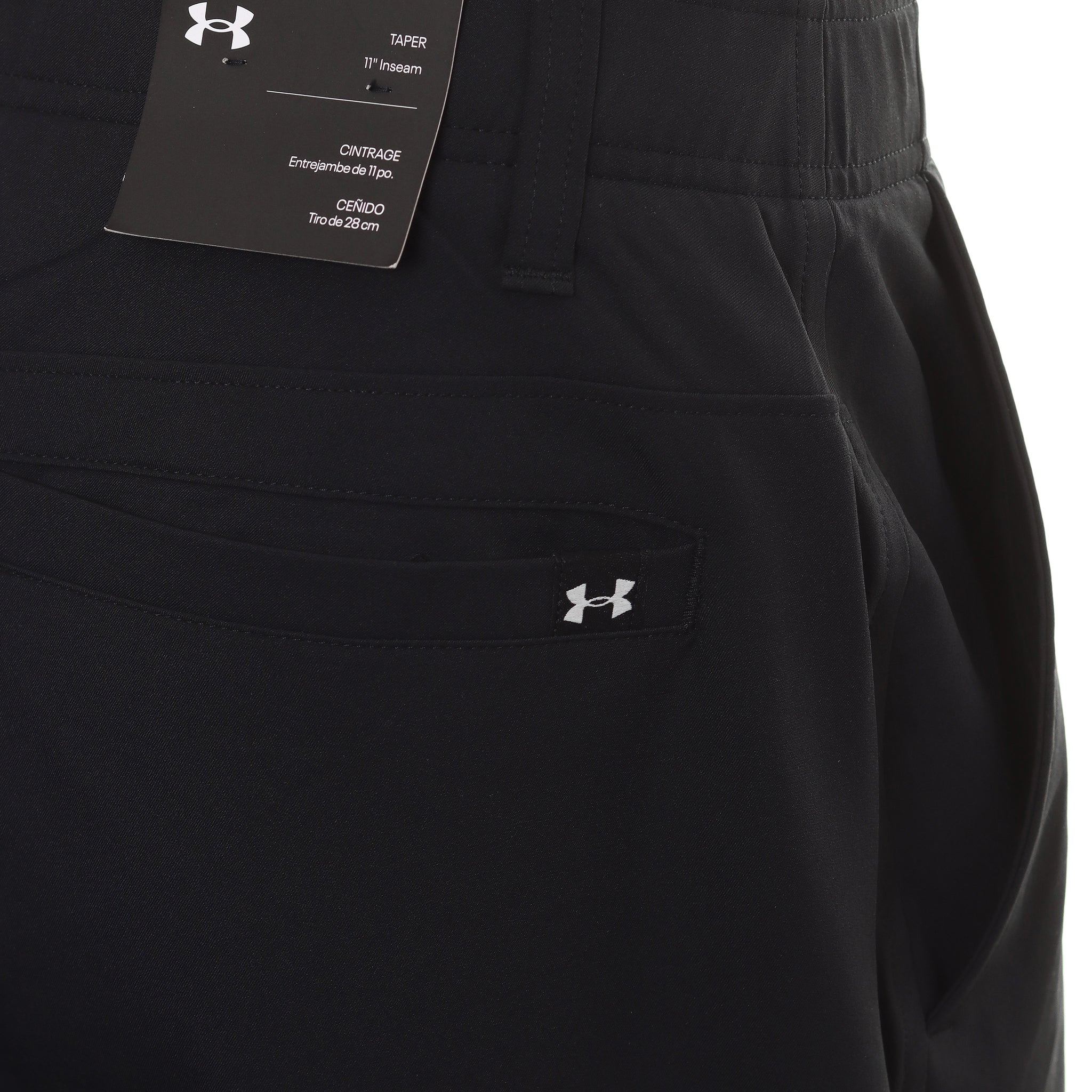 Under Armour Golf UA Drive Tapered Shorts 1370086 Black 001