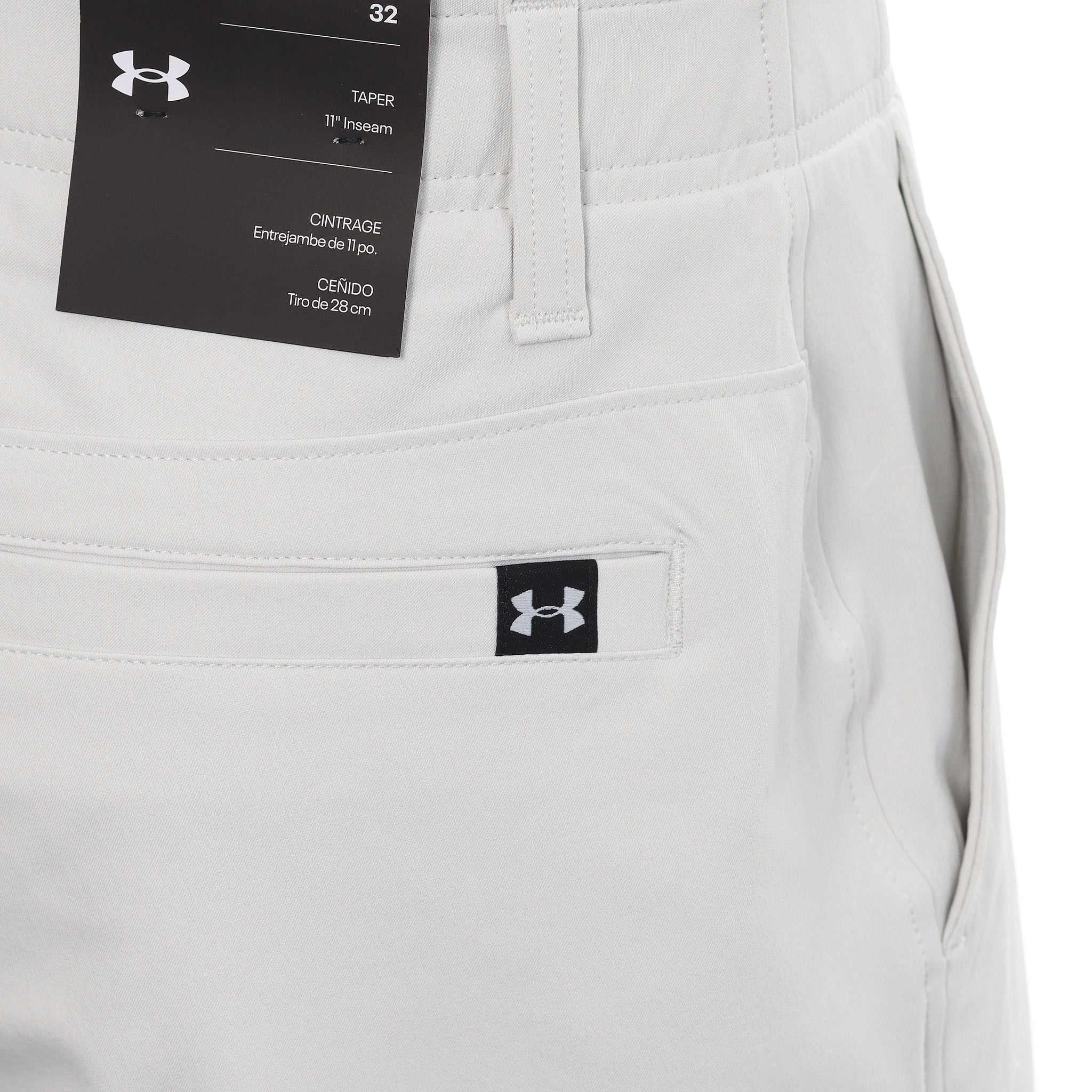 Under Armour Golf UA Drive Tapered Shorts 1370086 Halo Grey 014 ...
