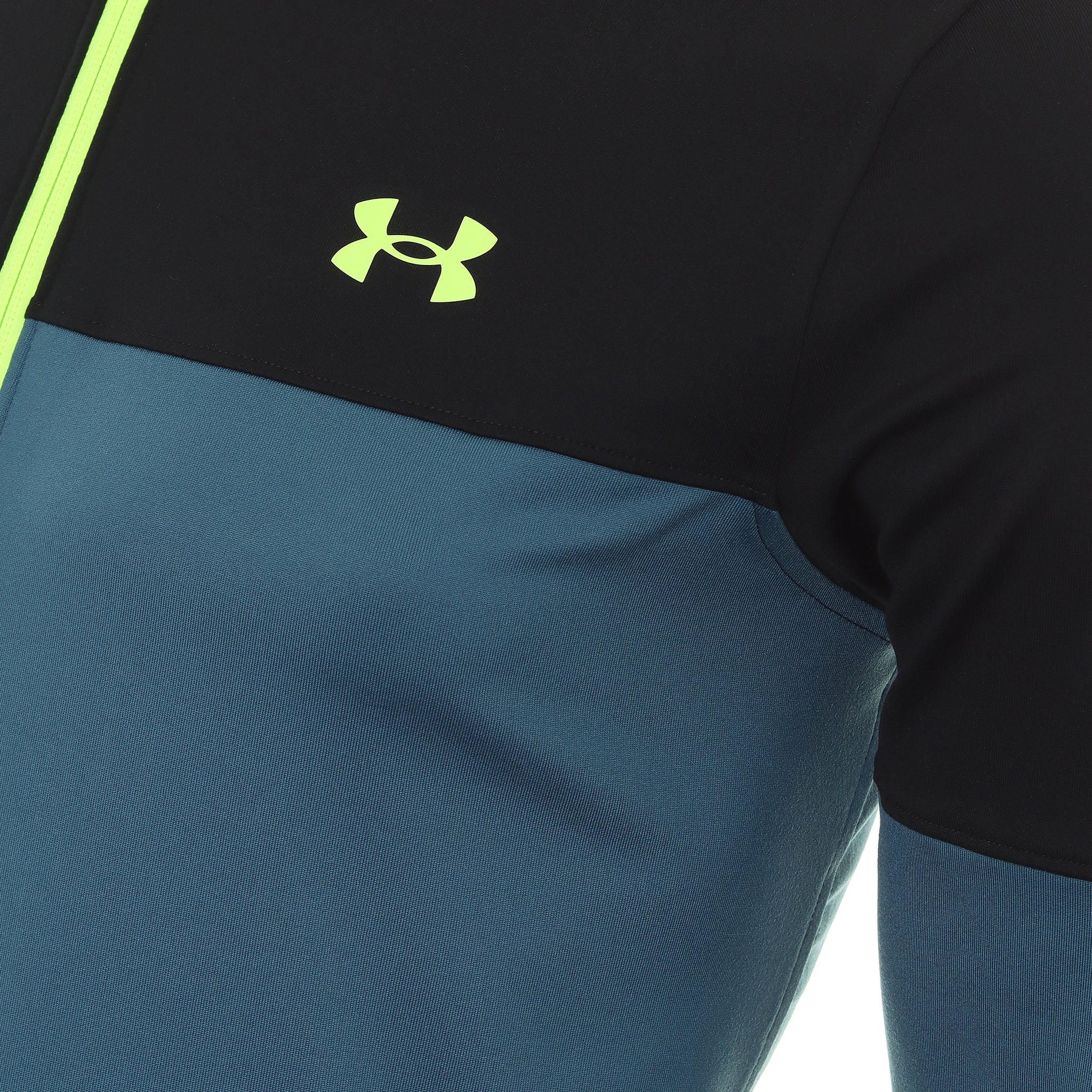 Under Armour Golf UA Storm Midlayer Full Zip 1377399 Static Blue Black ...