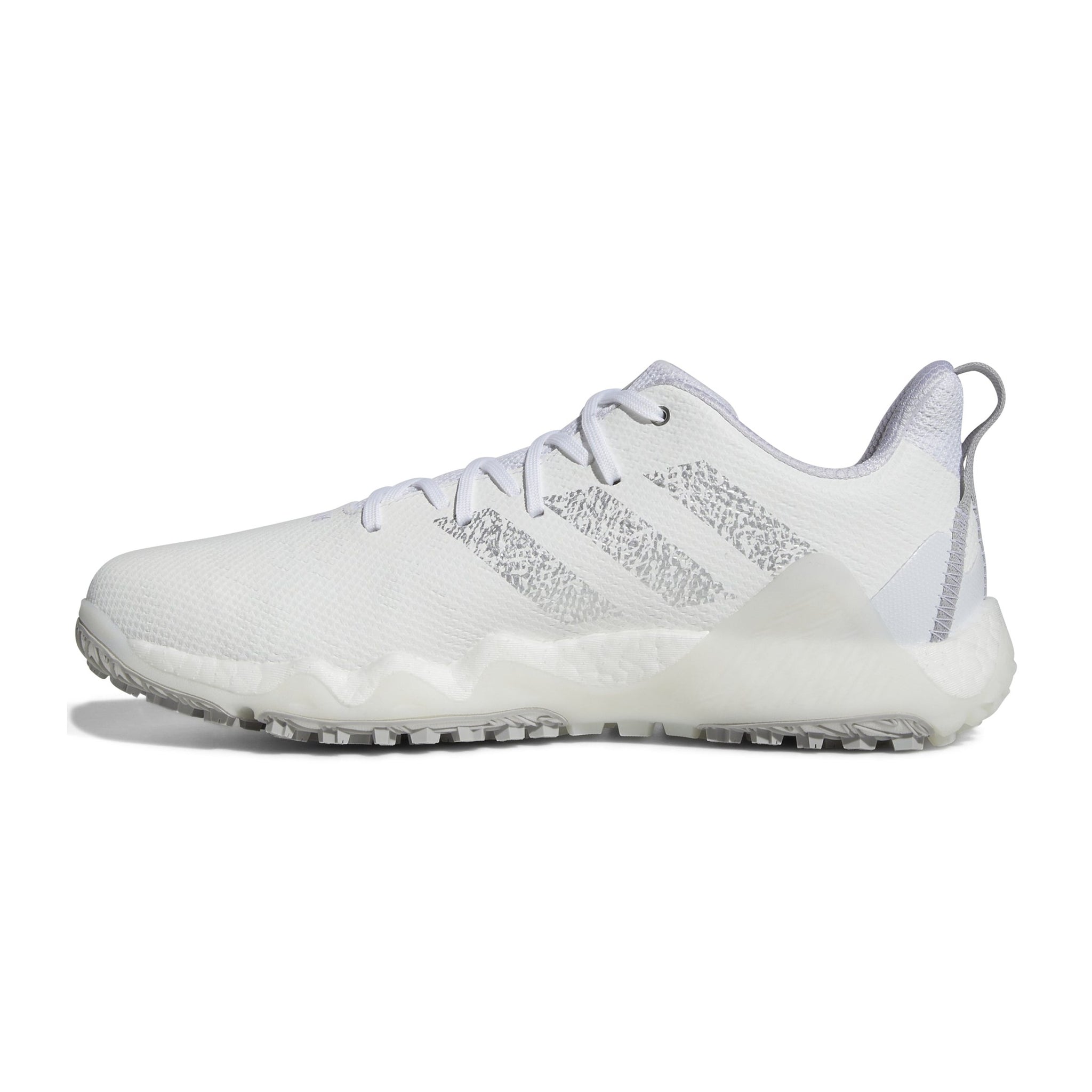 adidas CODECHAOS 22 Lace Golf Shoes White/Silver/Grey Two 