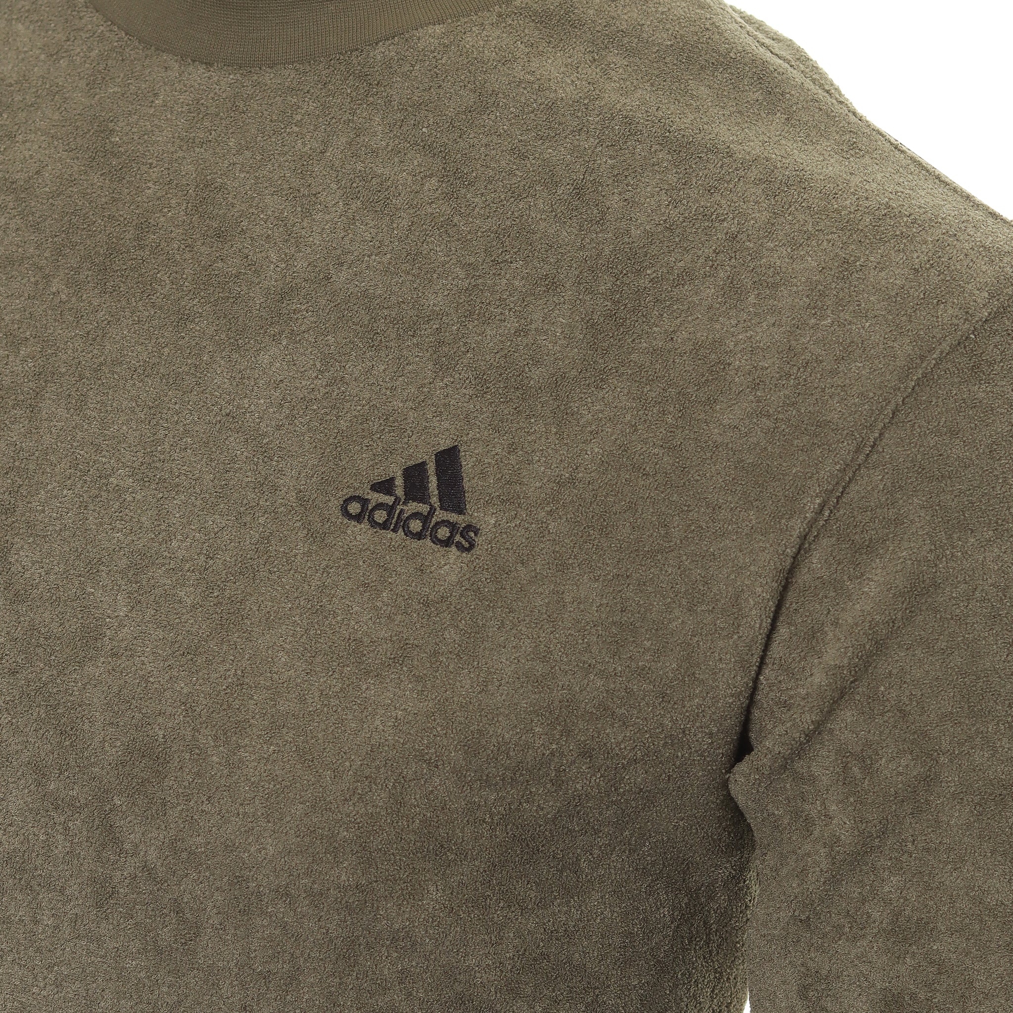 adidas Golf Core Crew Neck Pullover IB6057 Olive Strata Function18