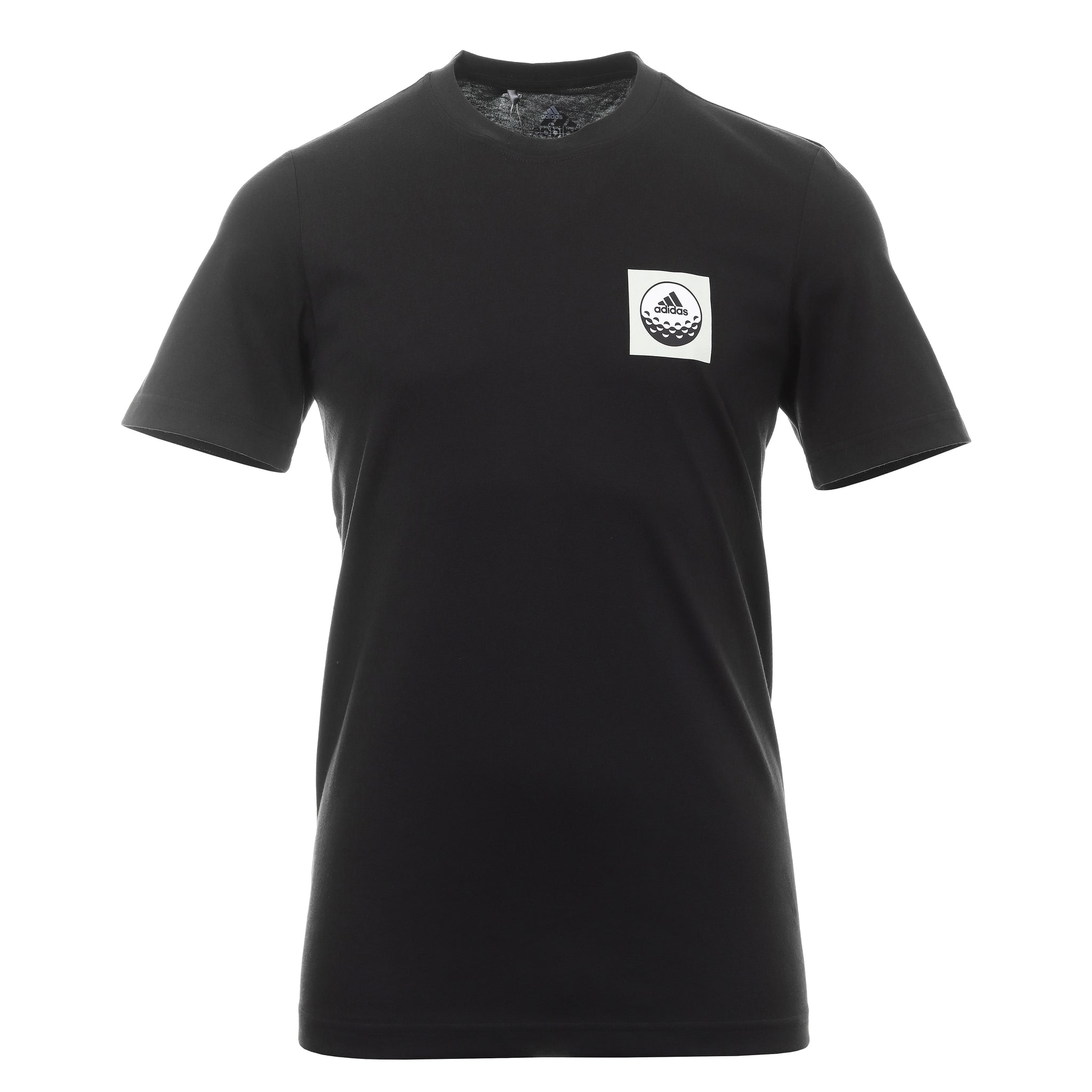 adidas Golf Core Tee HH9345 Black & Function18 | Restrictedgs