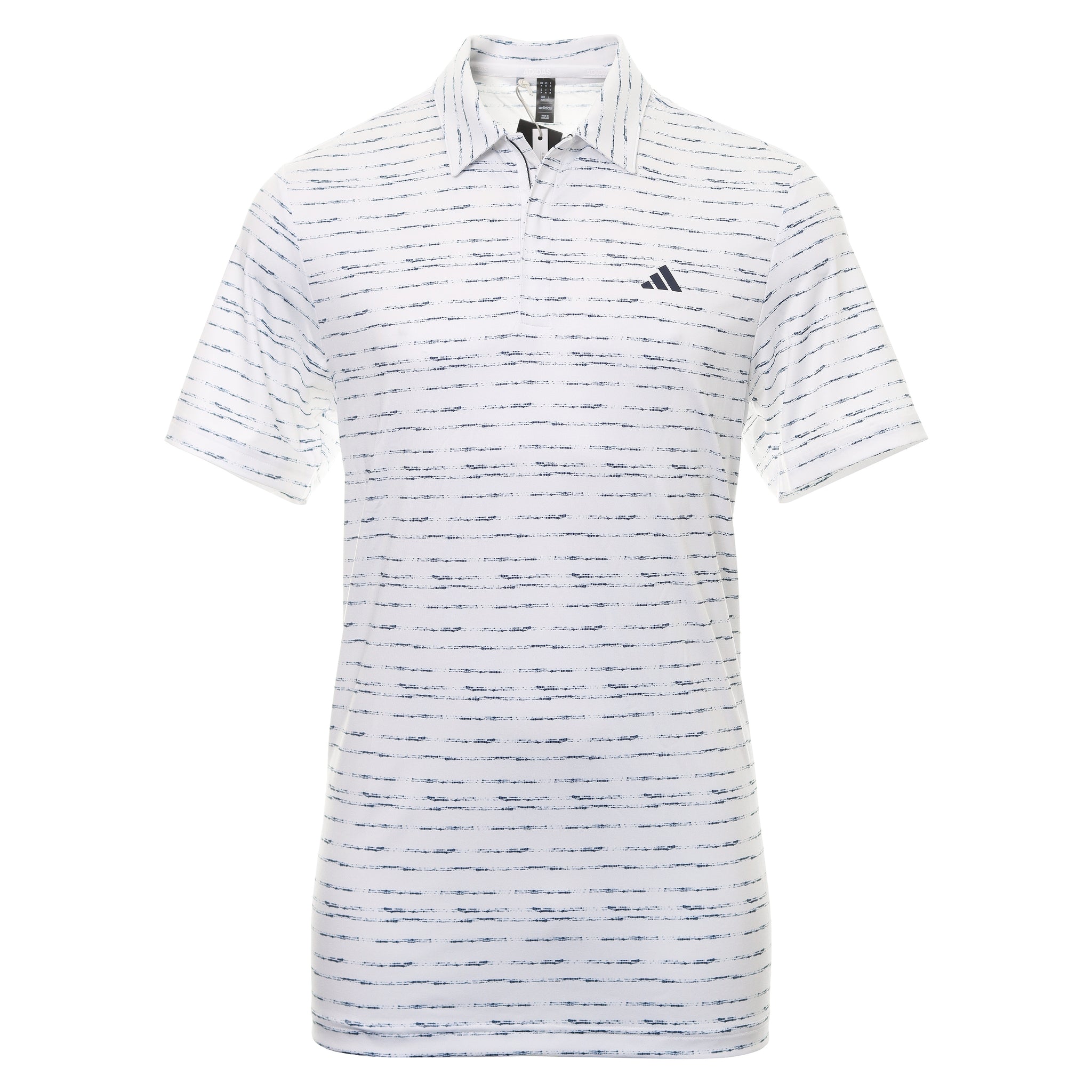 adidas Golf Stripe Zipper Shirt
