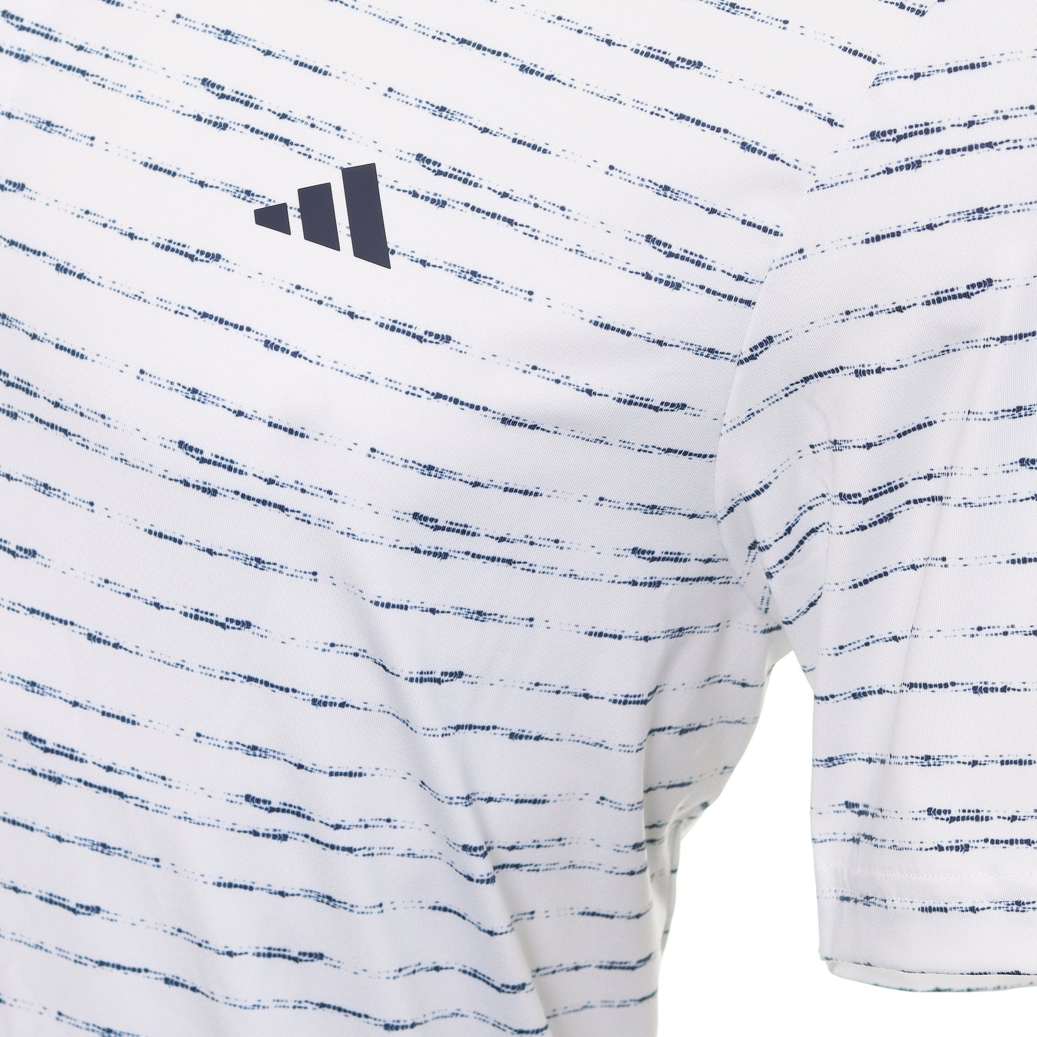 adidas Golf Stripe Zipper Shirt