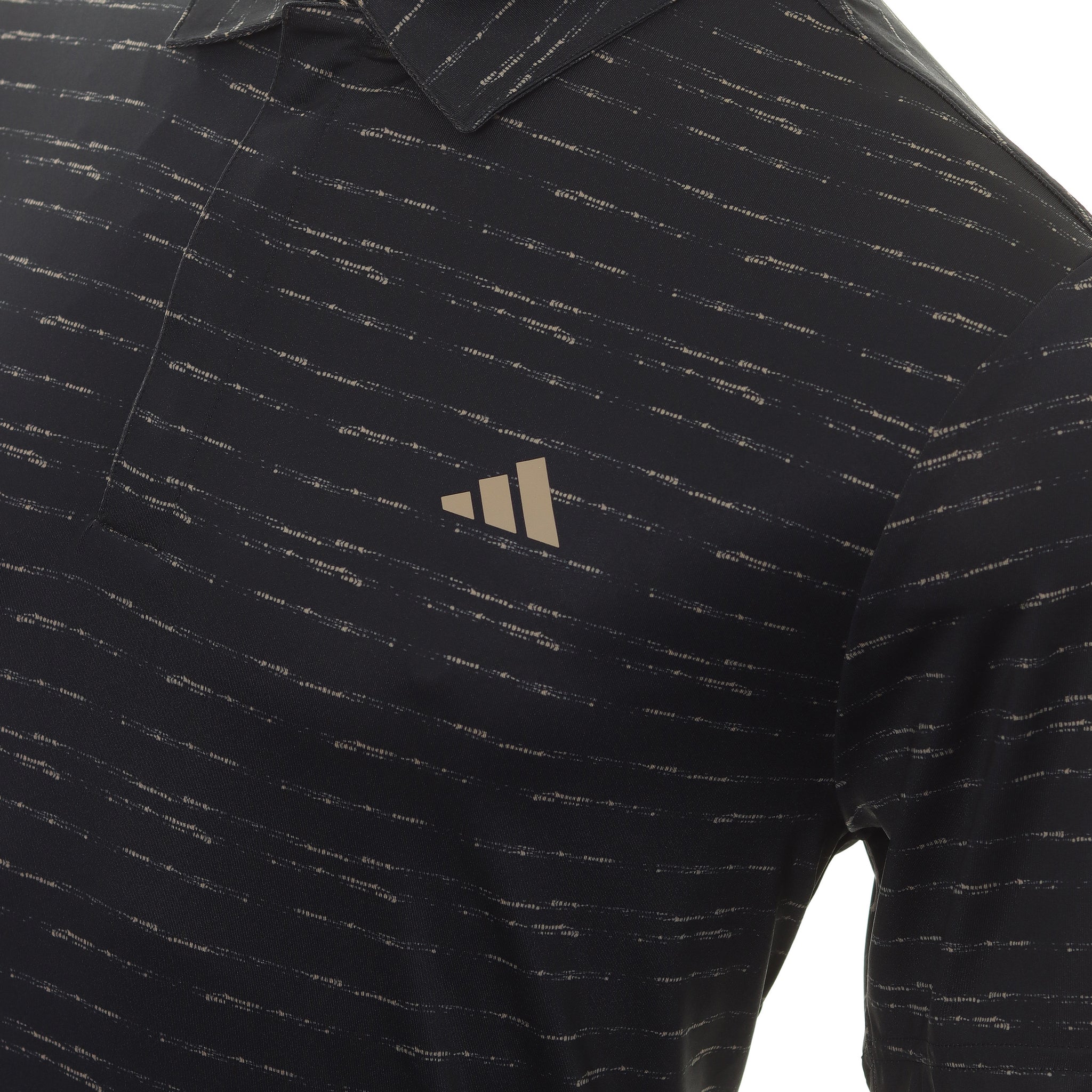 adidas Golf Stripe Zipper Shirt